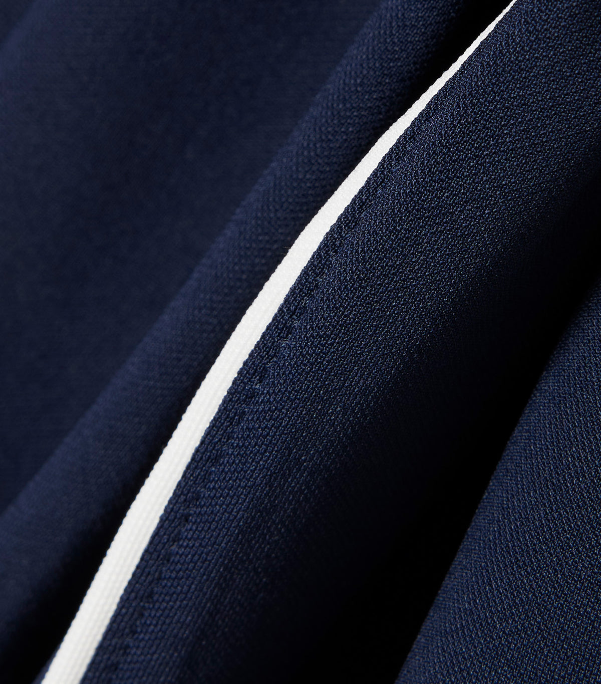 Ultra Dry Badge Accent Tennis Heritage Polo Shirt Navy Blue/Flour