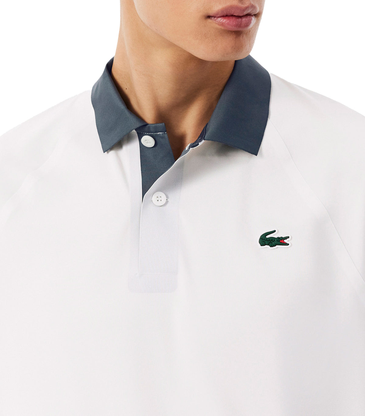 Tennis x Novak Djokovic On Court Polo Shirt Flour/Urban