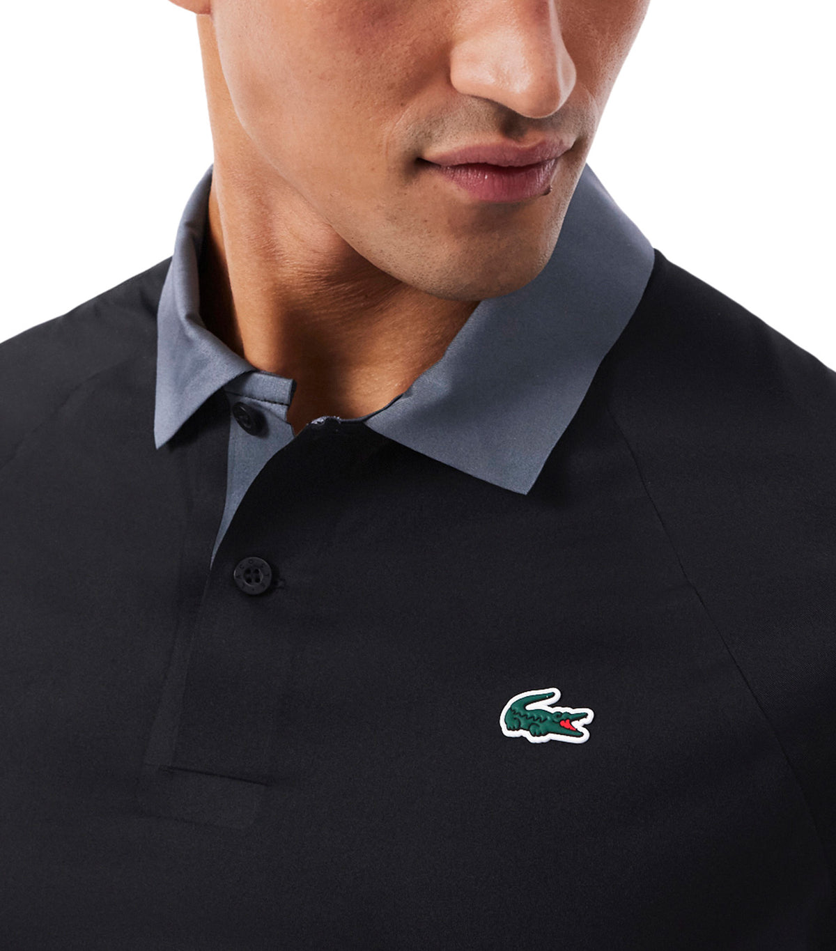 Tennis x Novak Djokovic On Court Polo Shirt Black/Urban