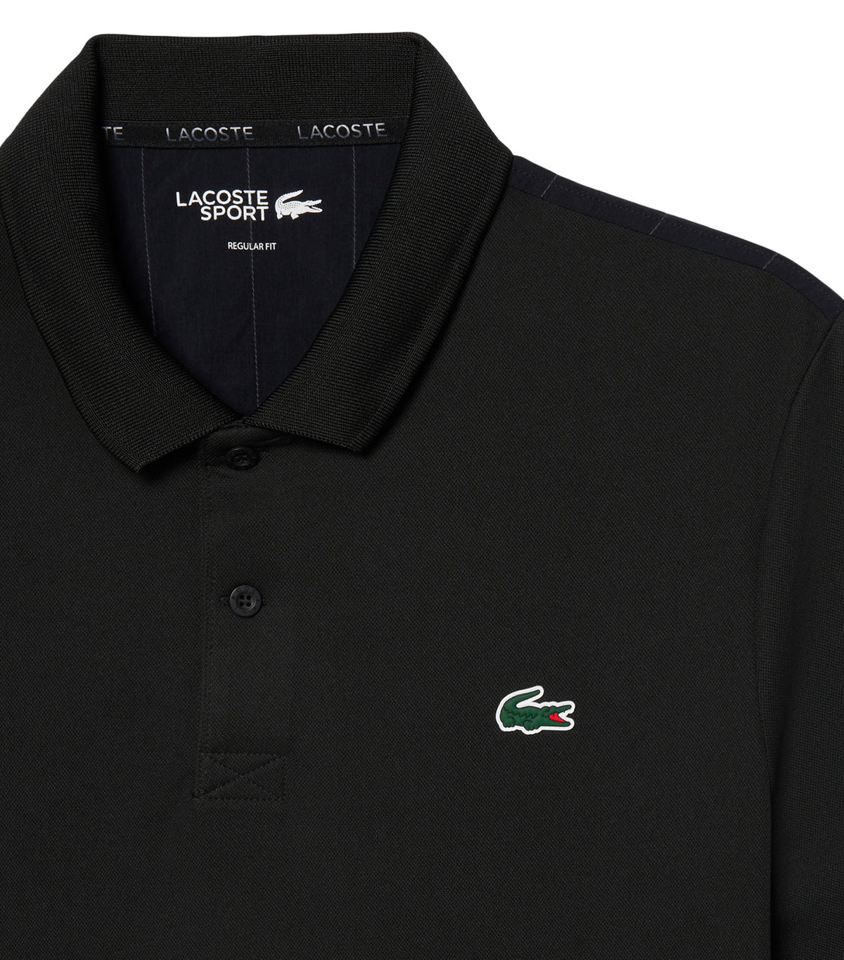 Ultra Dry Dual Fabric Sport Polo Shirt Black/Graphite