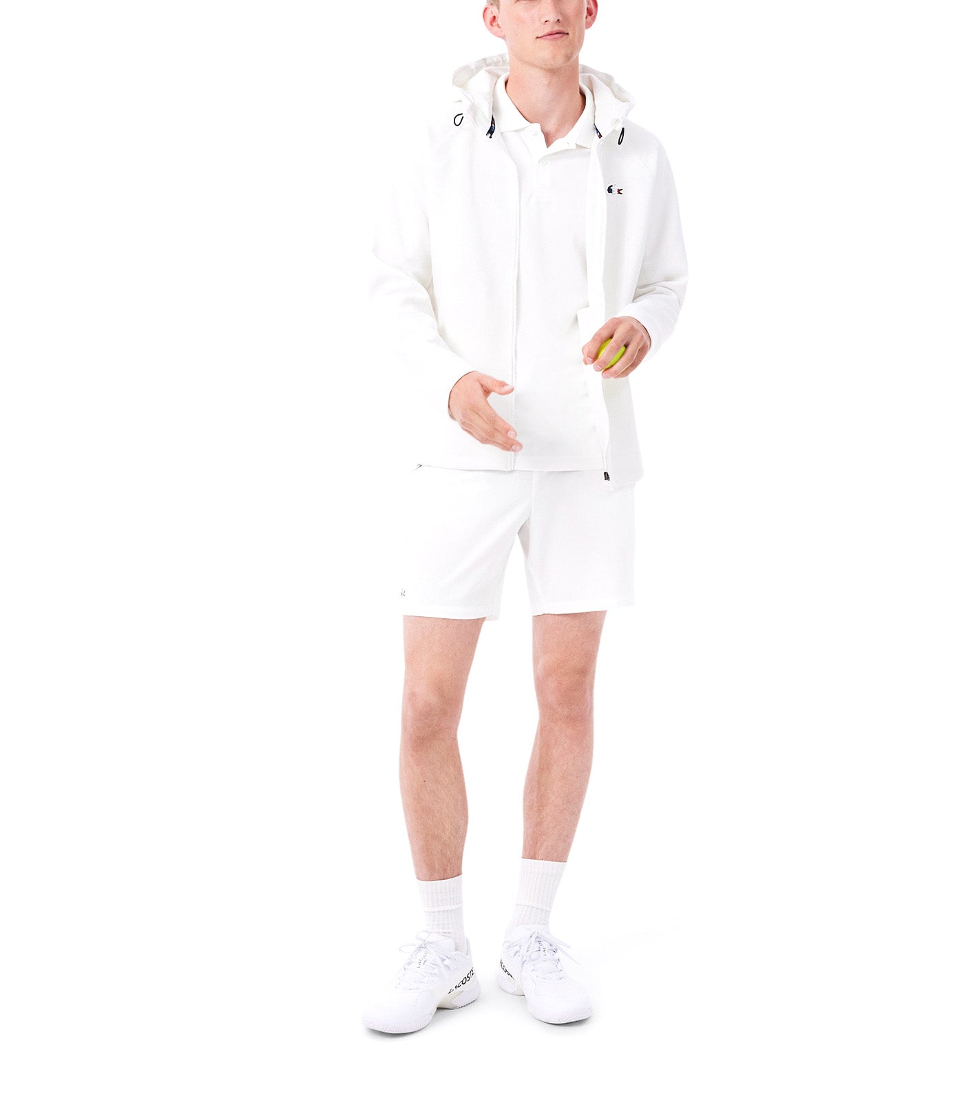 French Tennis Team Shorts White