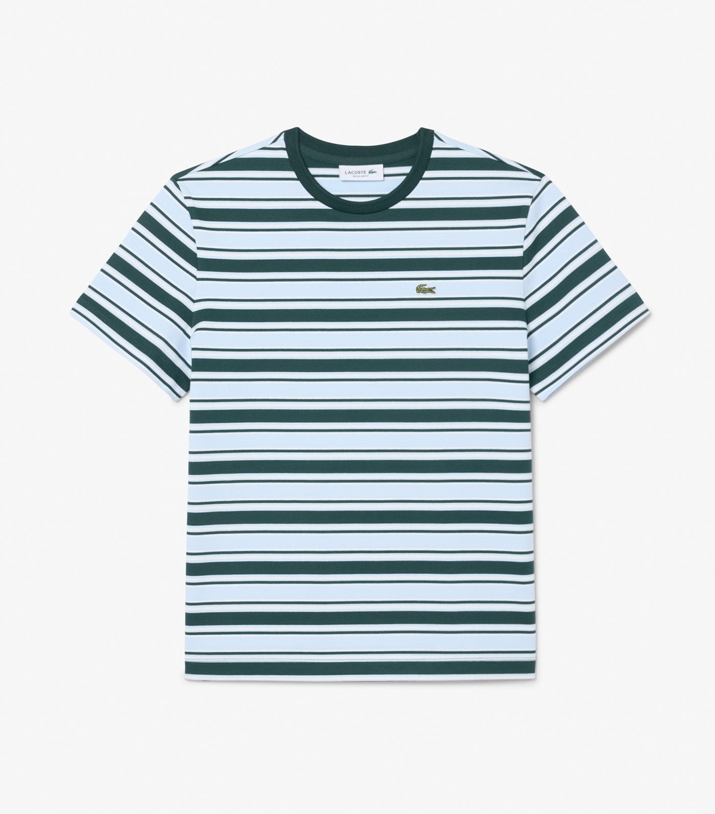 Striped Jersey T-Shirt Sinople/Rill-Flour