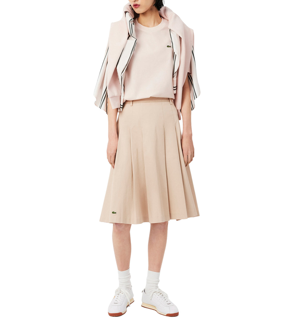 Lacoste Women Lightweight Cotton Pima Jersey T-Shirt Mansia