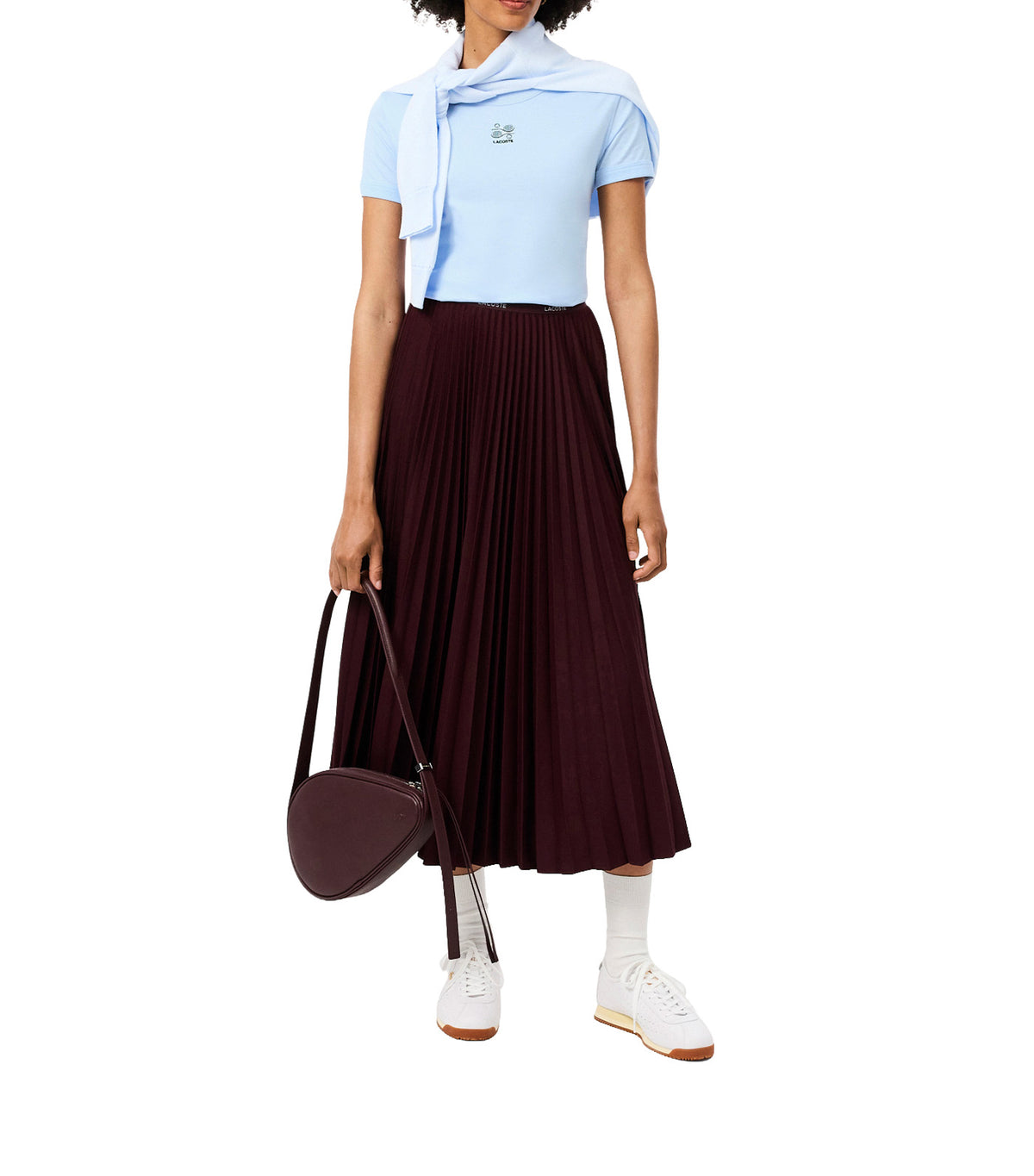 Embroidery Accent Jersey T-Shirt Rill