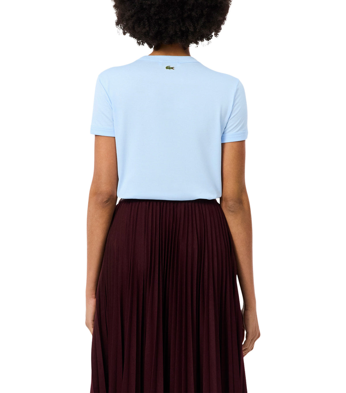 Embroidery Accent Jersey T-Shirt Rill
