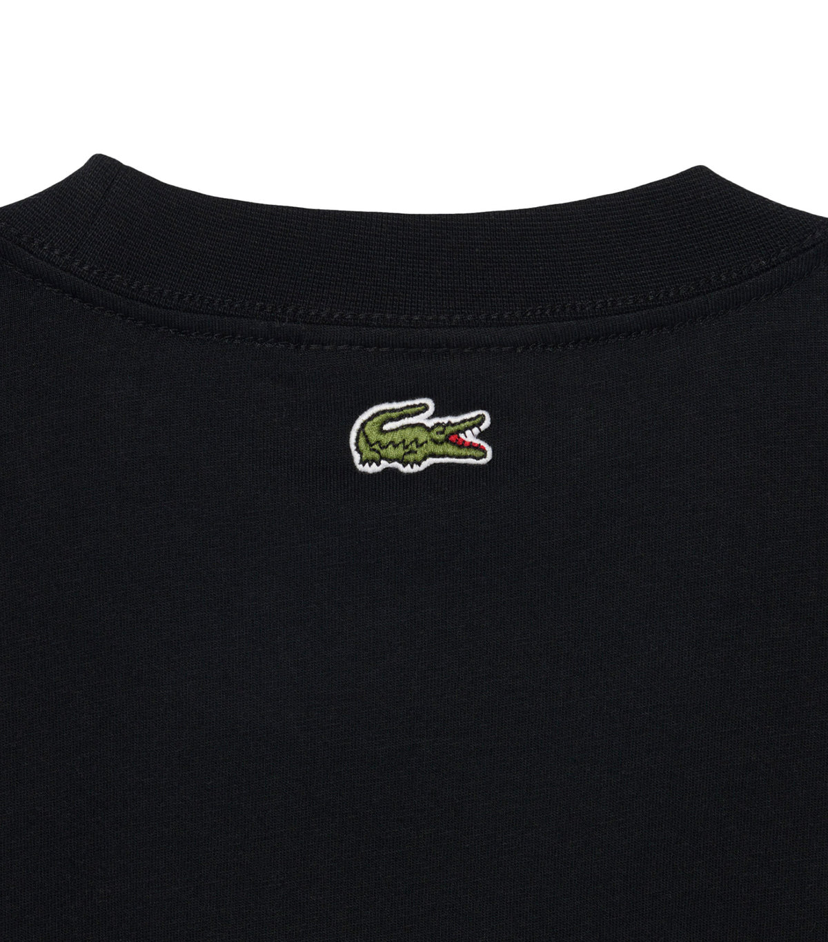 Printed Cotton T-Shirt Black
