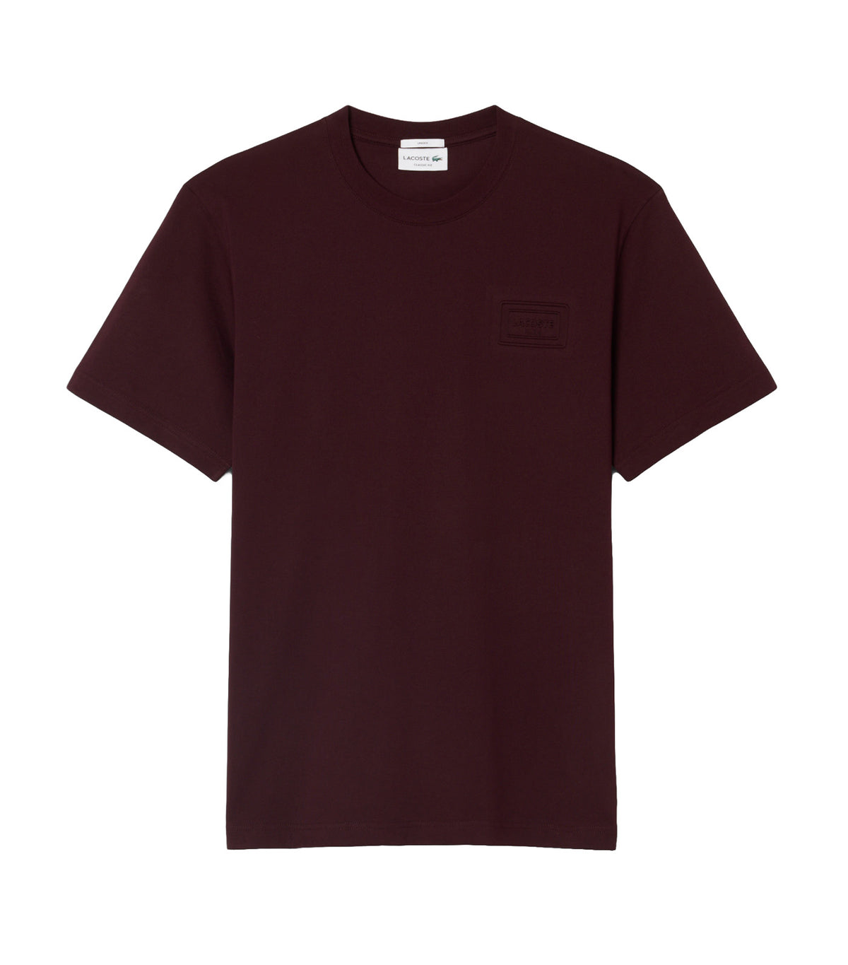 Embossed Branding Jersey T-Shirt Oxalis