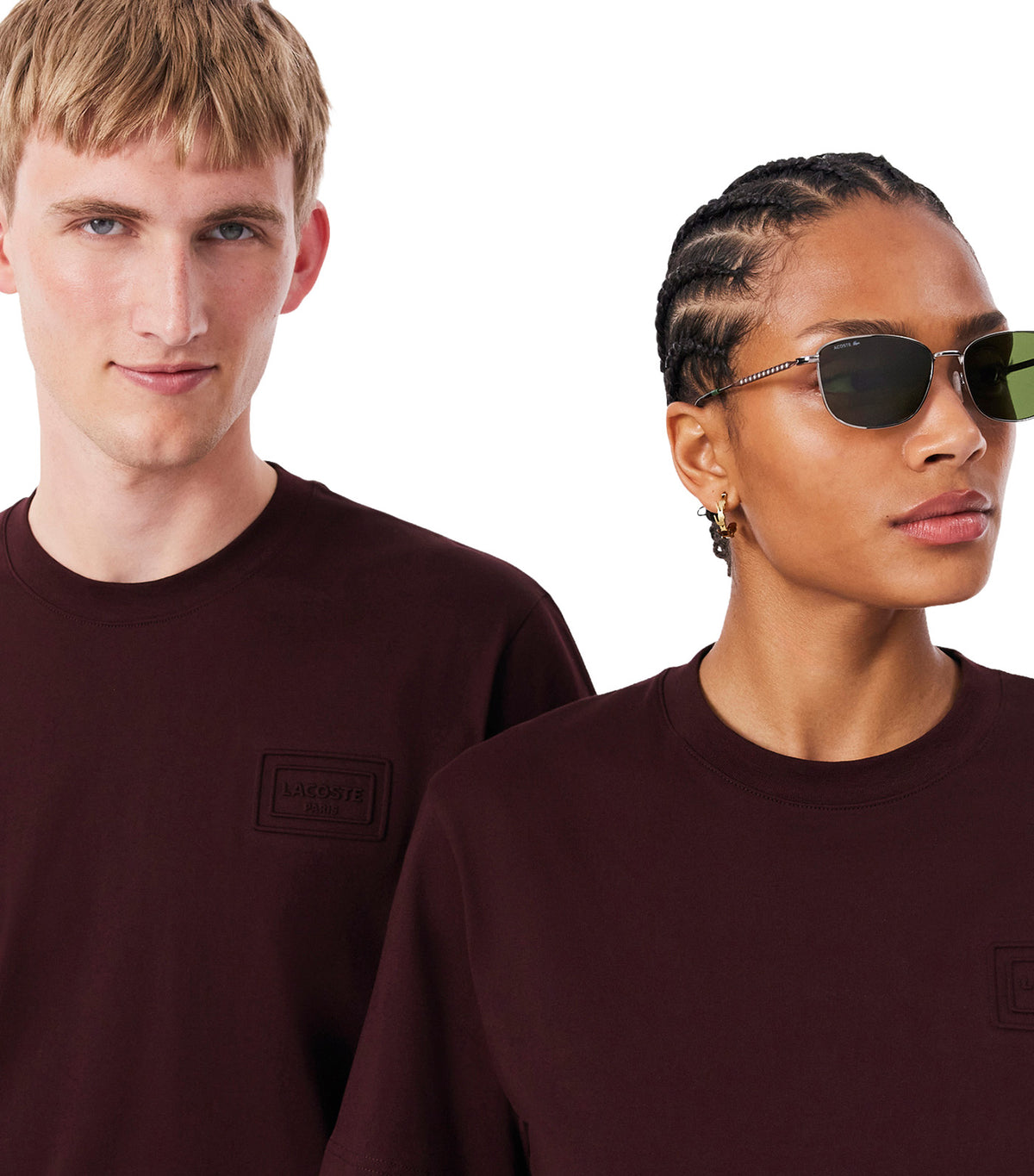 Embossed Branding Jersey T-Shirt Oxalis