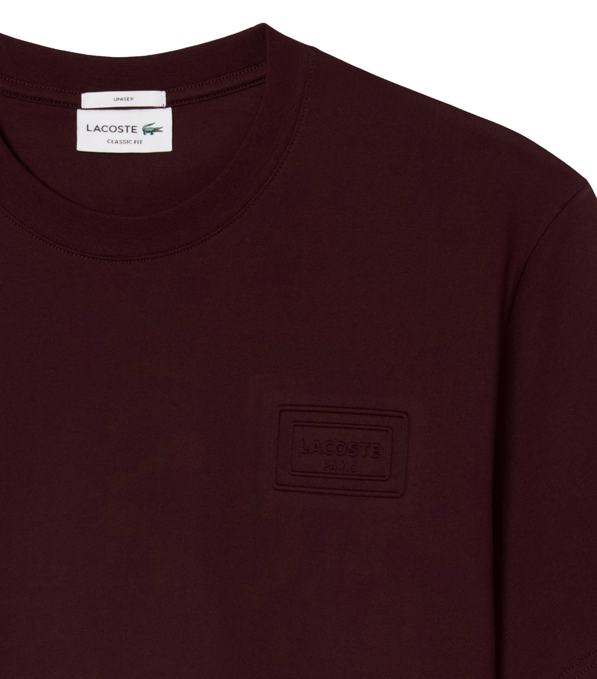 Embossed Branding Jersey T-Shirt Oxalis