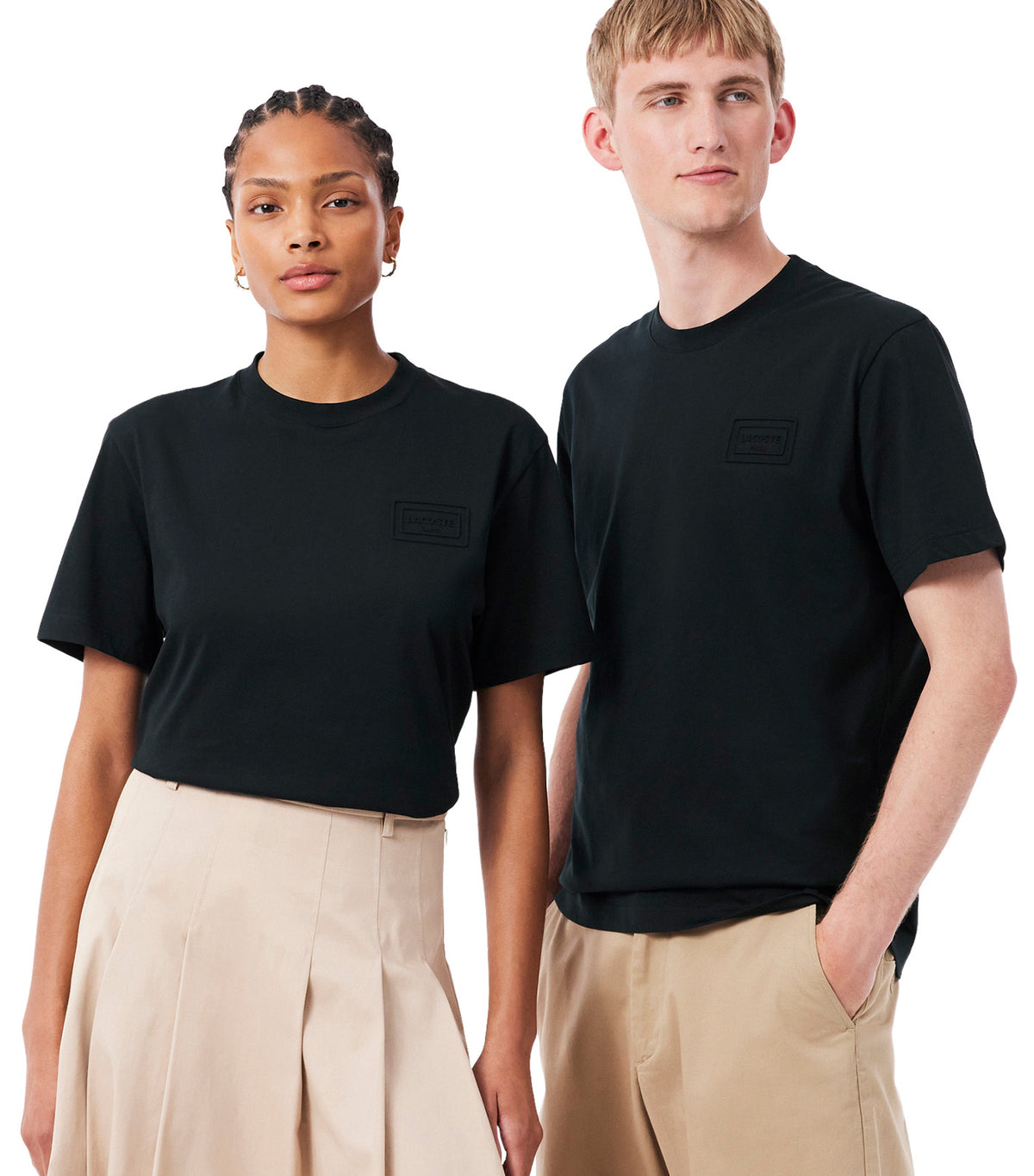 Embossed Branding Jersey T-Shirt Dark Varech
