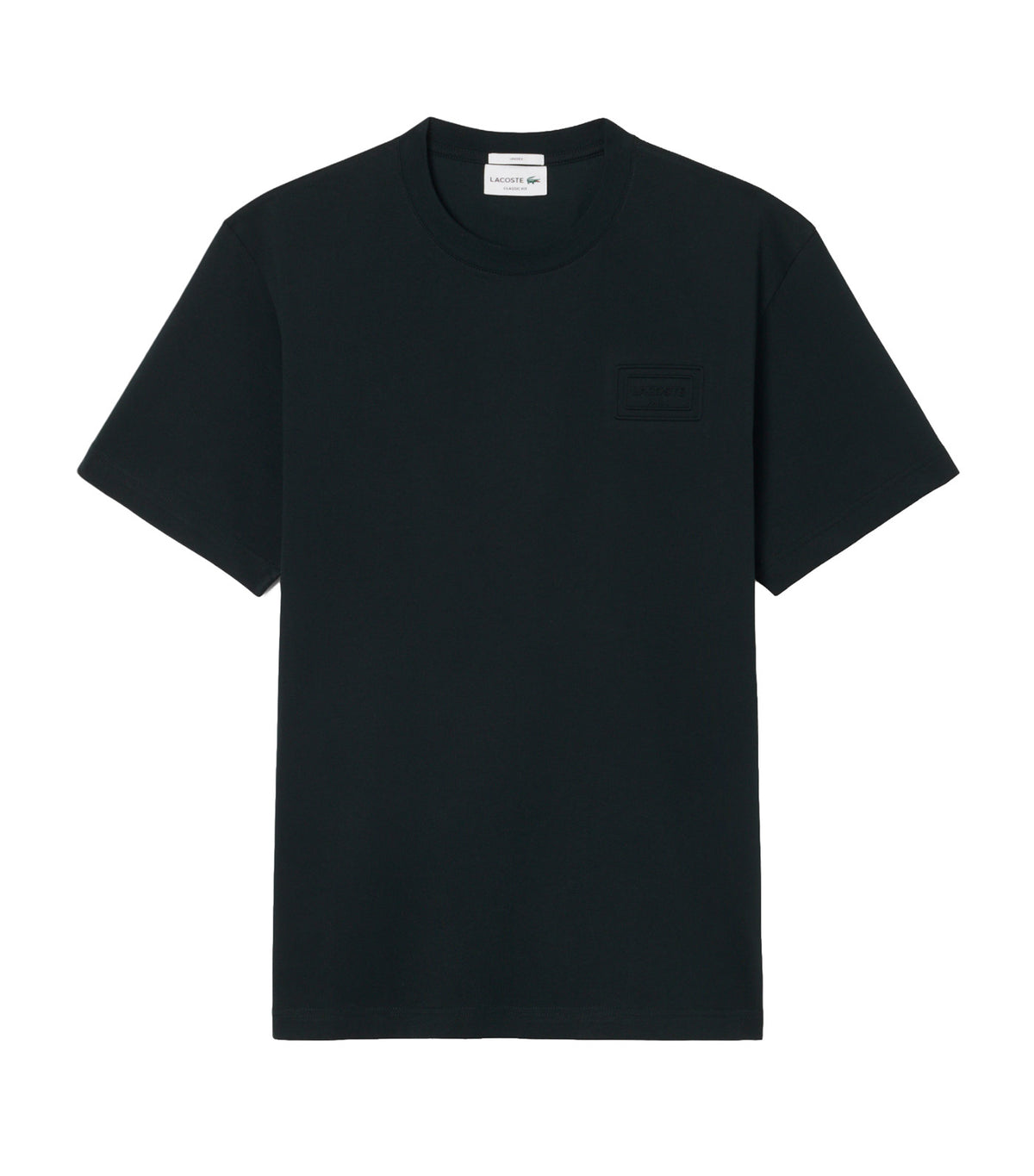 Embossed Branding Jersey T-Shirt Dark Varech