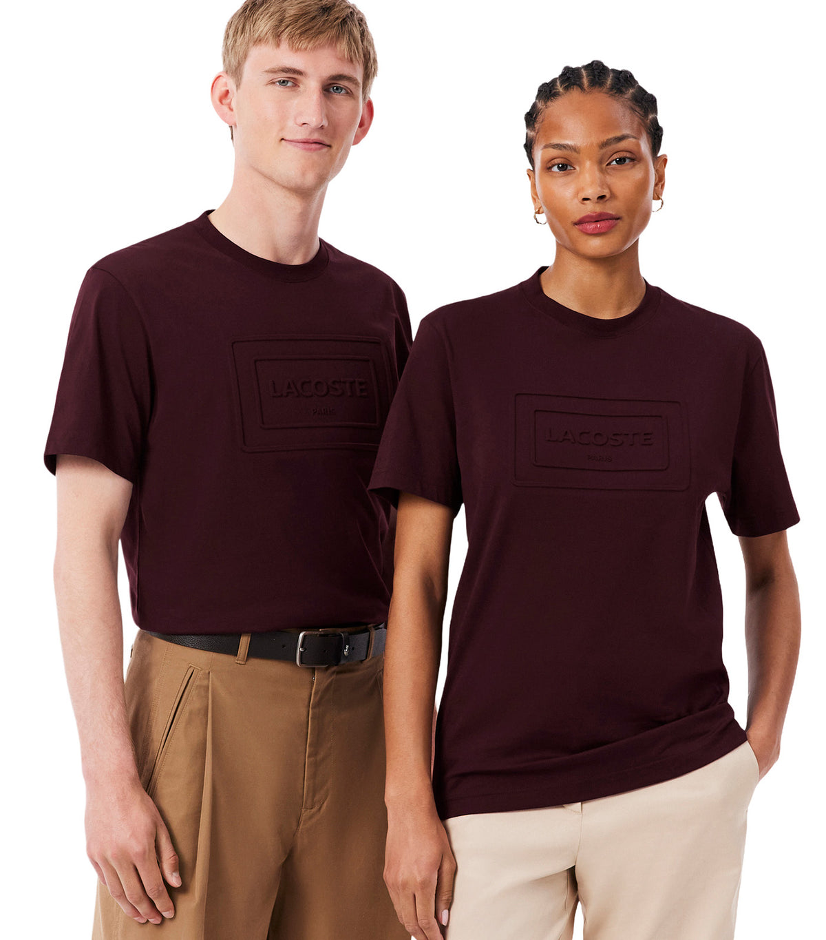 Embroidered Cotton T-Shirt Oxalis