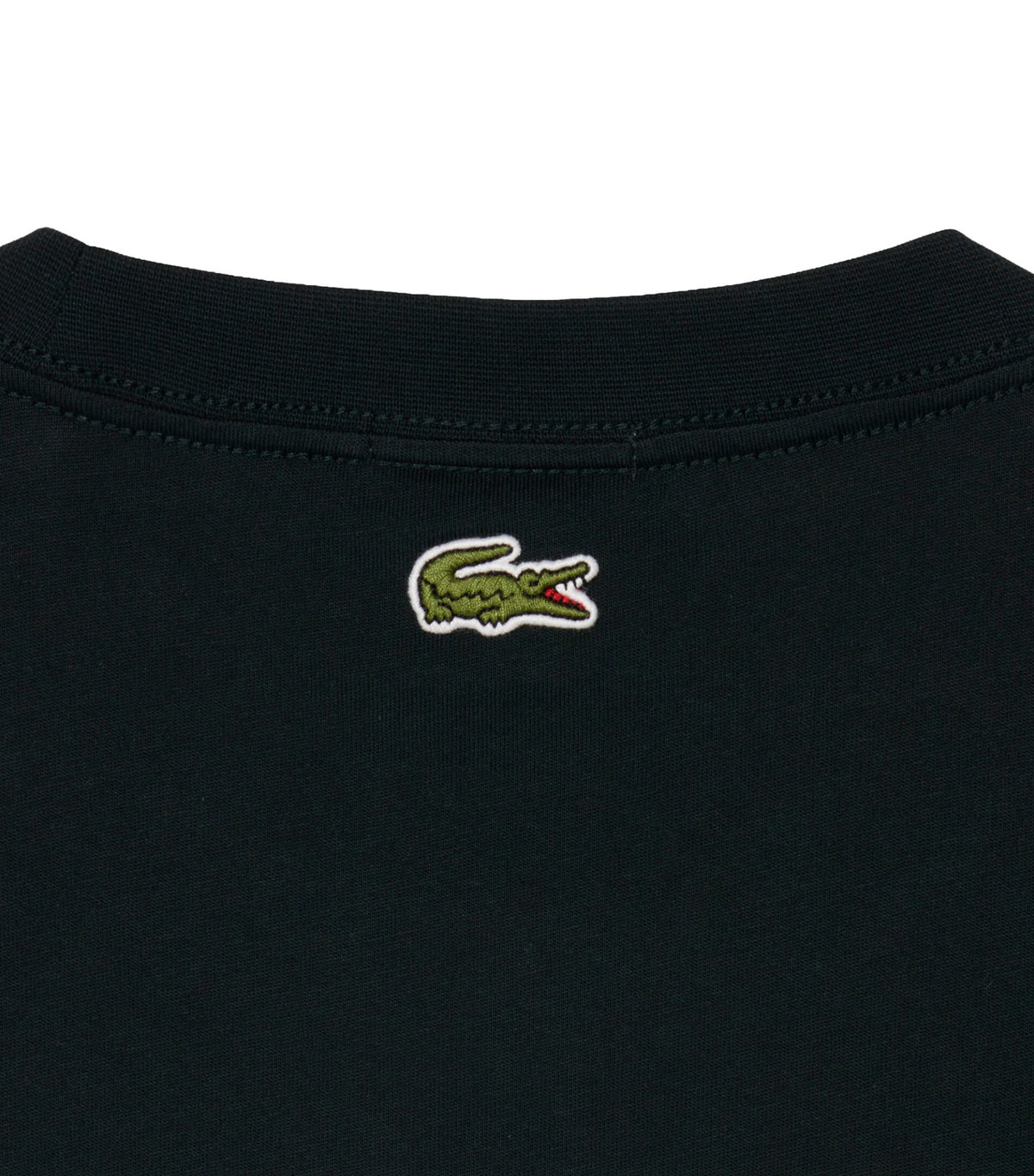 Embroidered Cotton T-Shirt Dark Varech