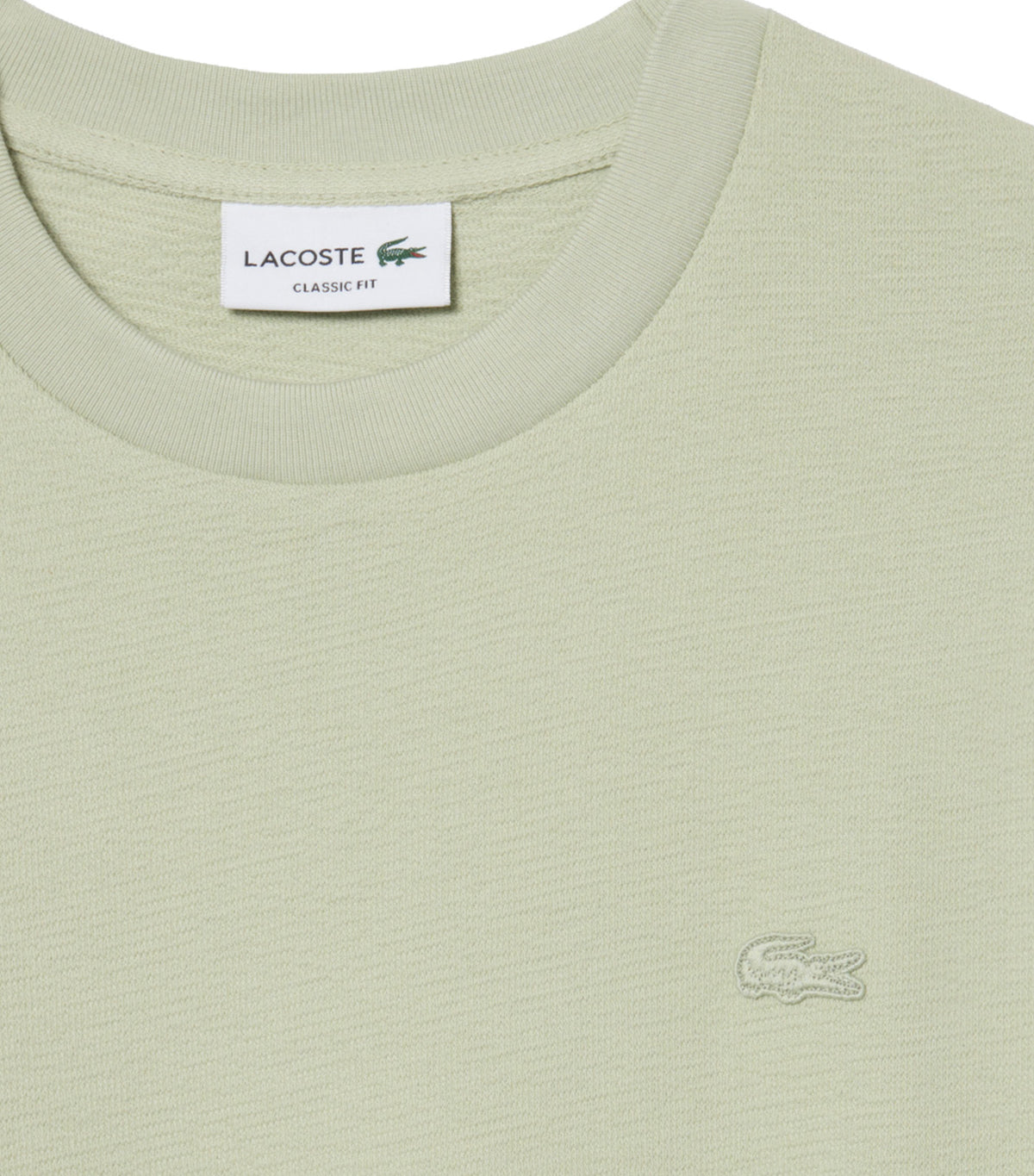 Textured Jersey T-Shirt Light Green