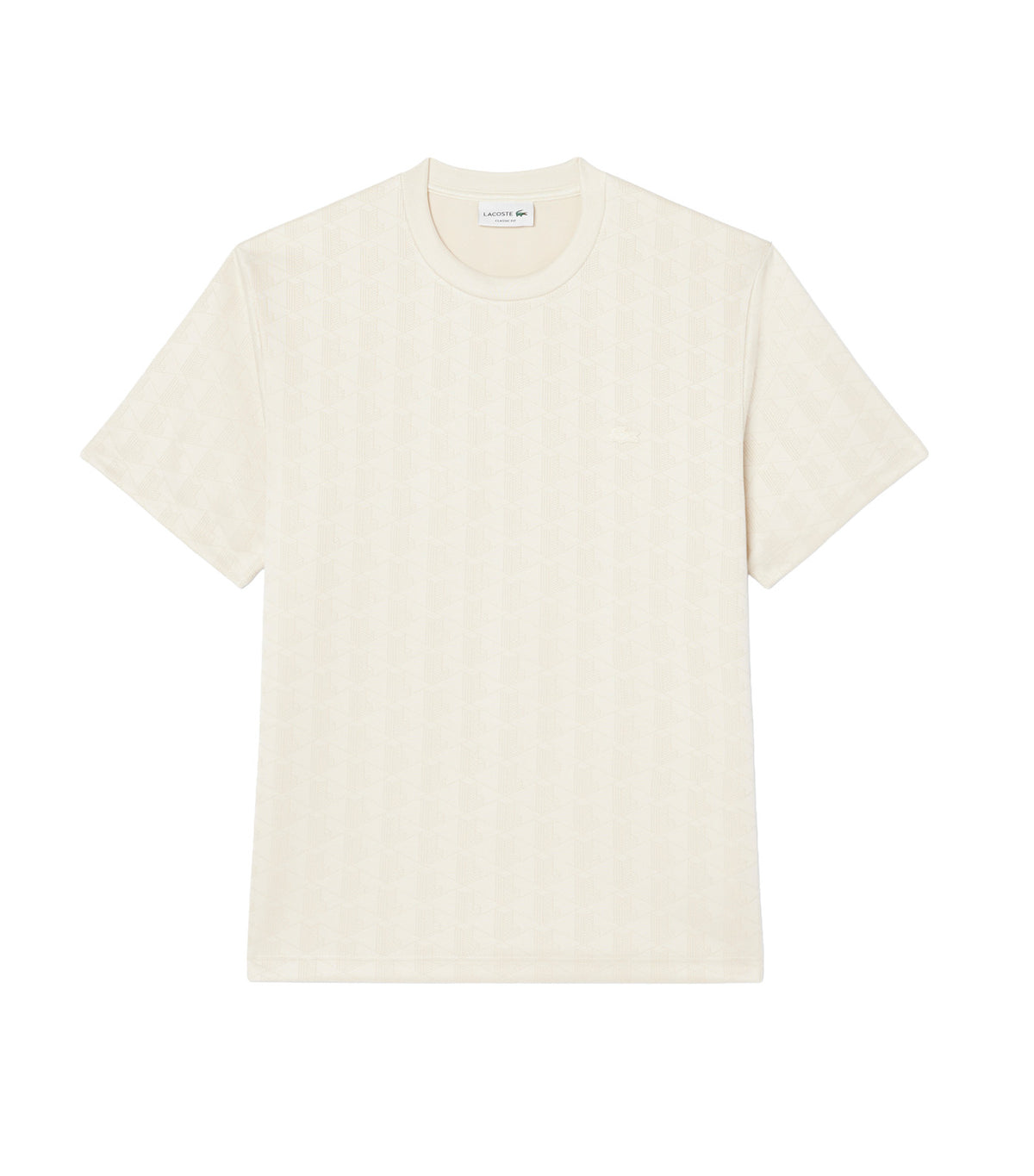 Monogram Jacquard T-Shirt Mother of Pearl