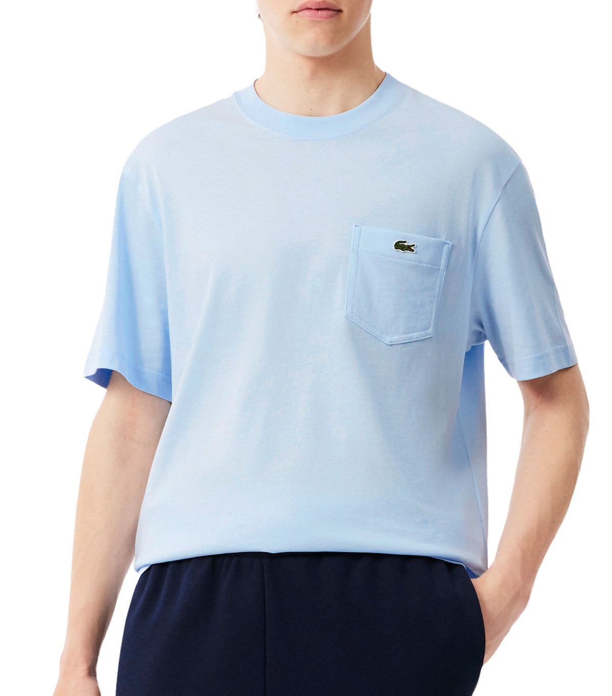 Cotton T-Shirt with Breast Pocket Rill
