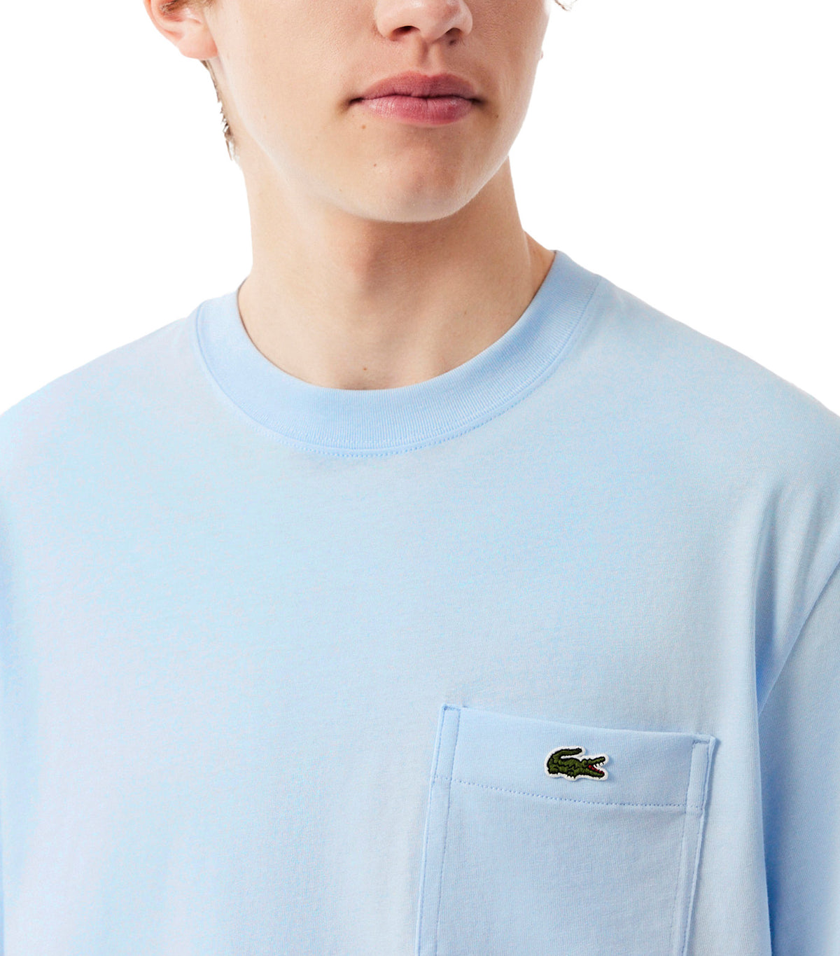 Cotton T-Shirt with Breast Pocket Rill
