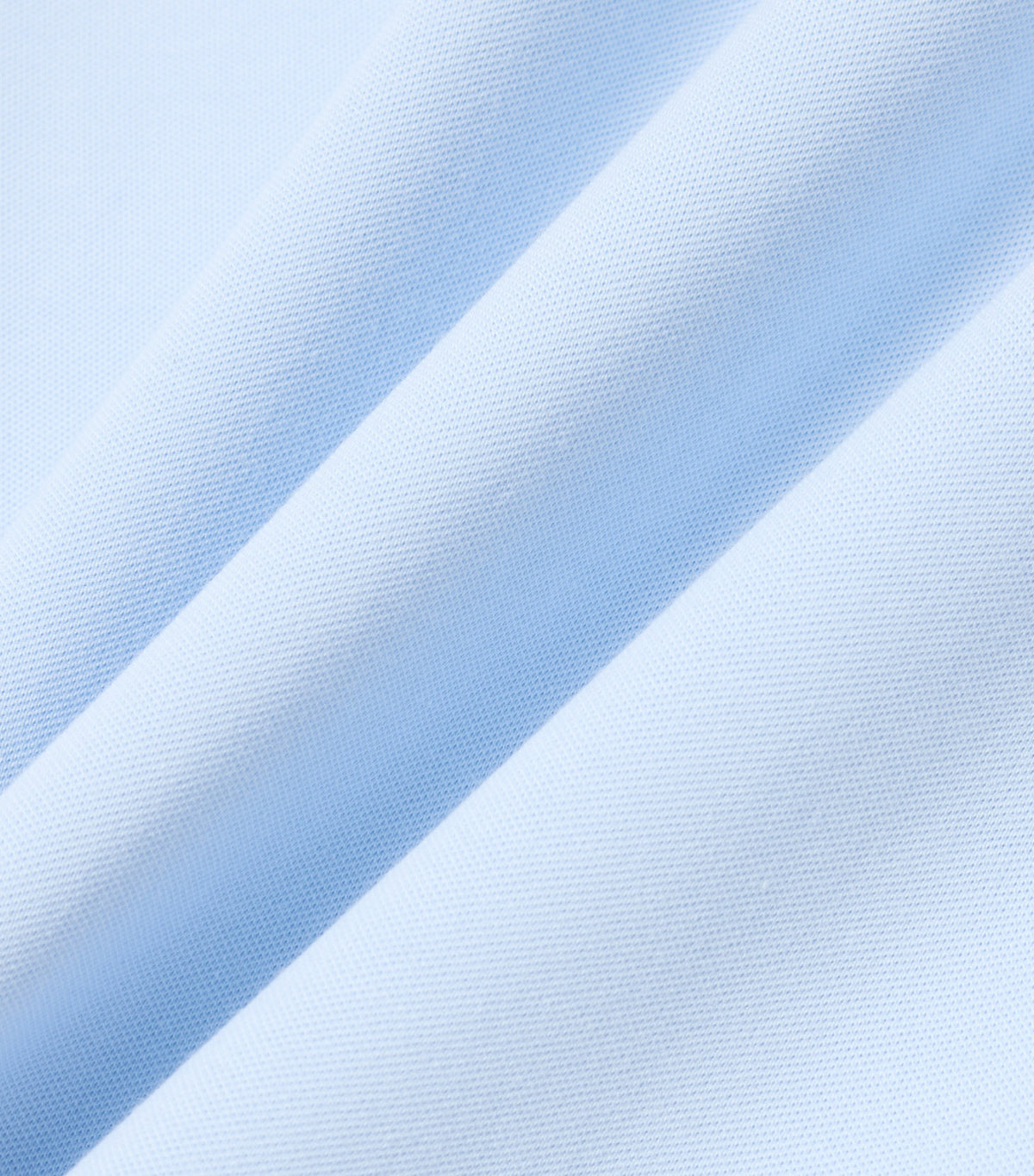 Jacquard Branded Piqué T-Shirt Light Blue