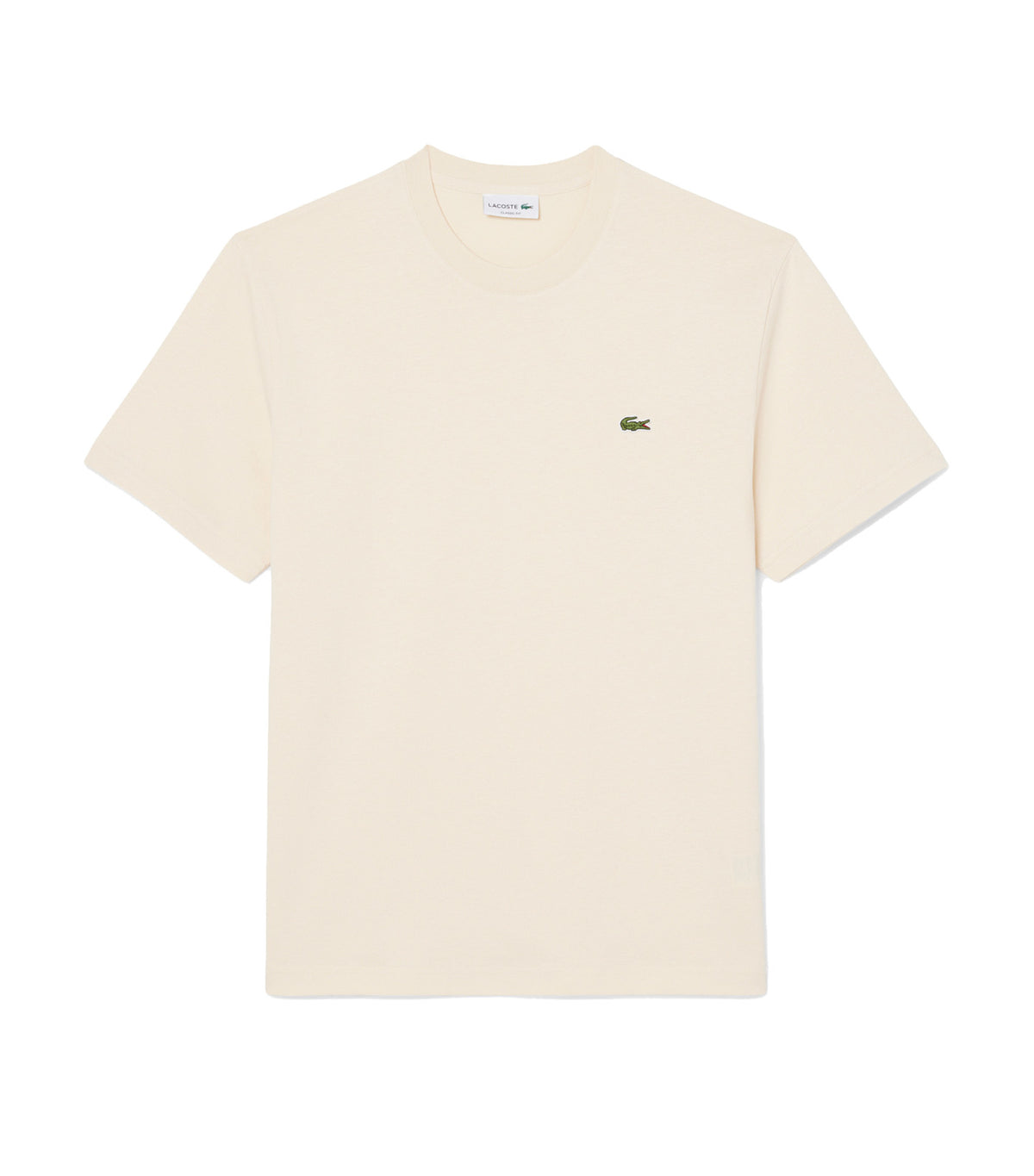 Classic Fit Cotton Jersey T-Shirt Naturel Clair