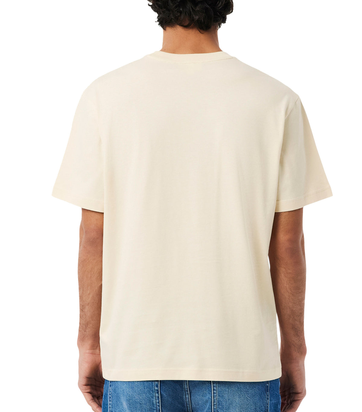 Classic Fit Cotton Jersey T-Shirt Naturel Clair
