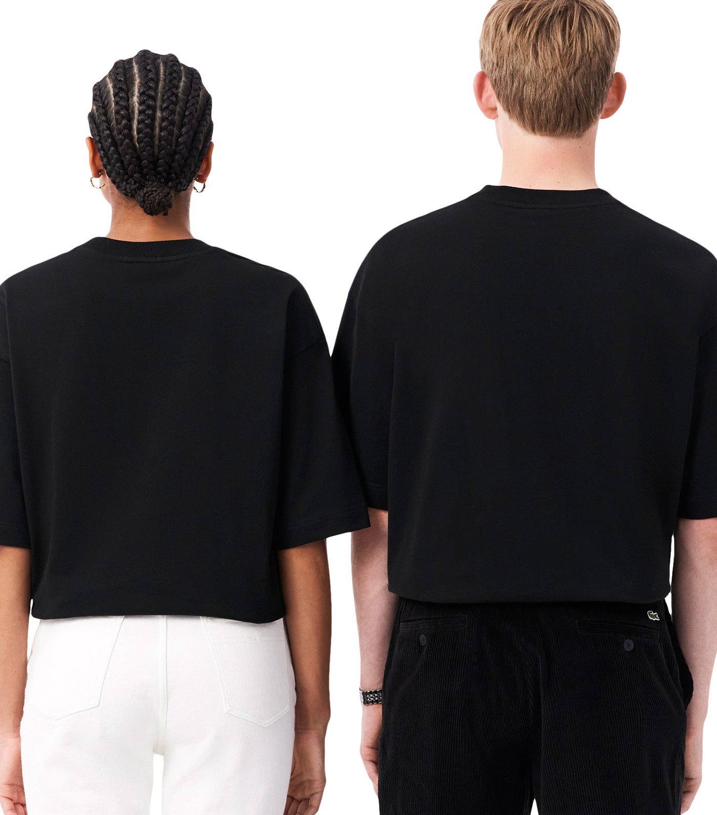 Loose Fit Heavy Cotton Jersey T-Shirt Black