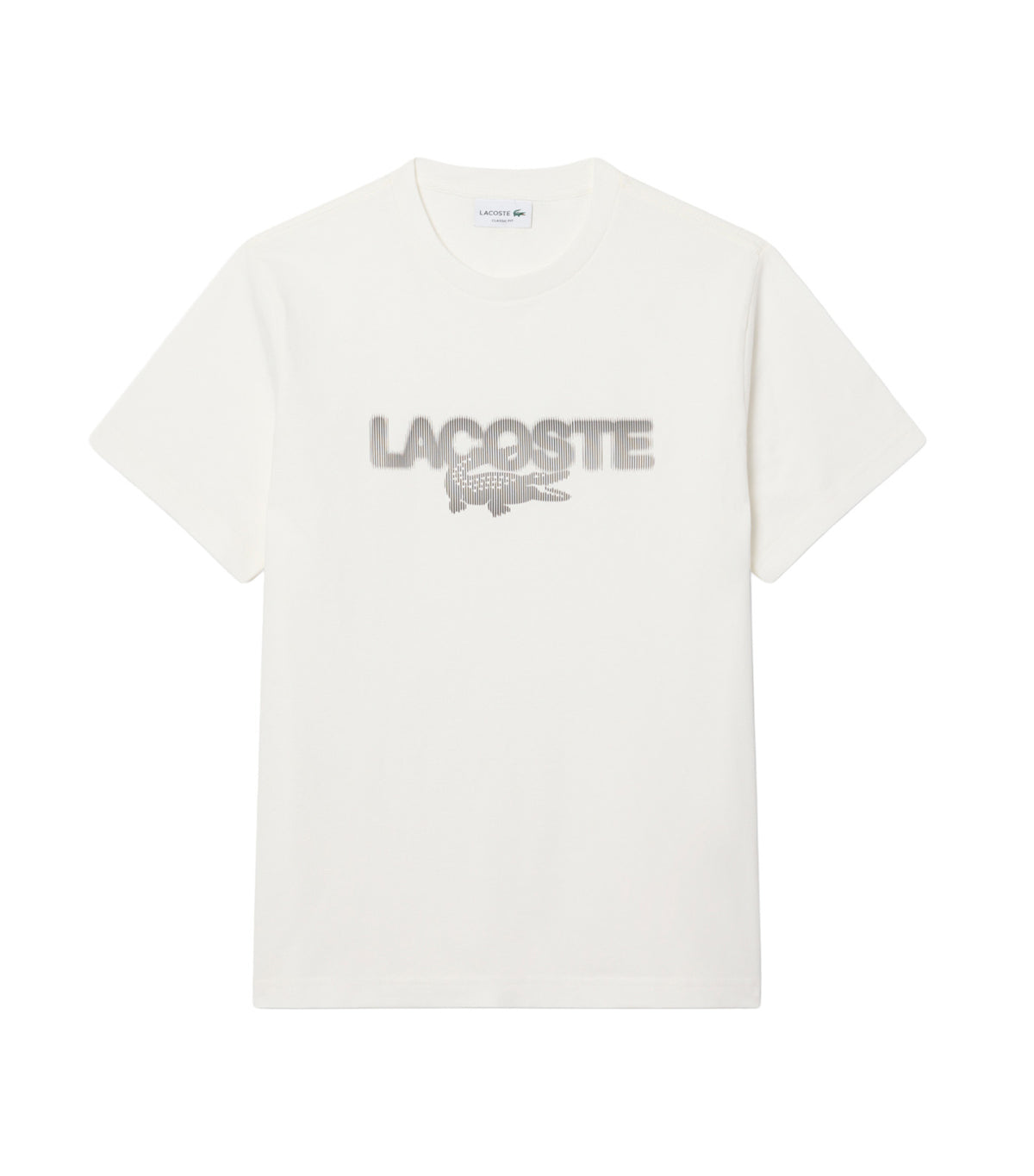 Printed Cotton Jersey T-Shirt Flour