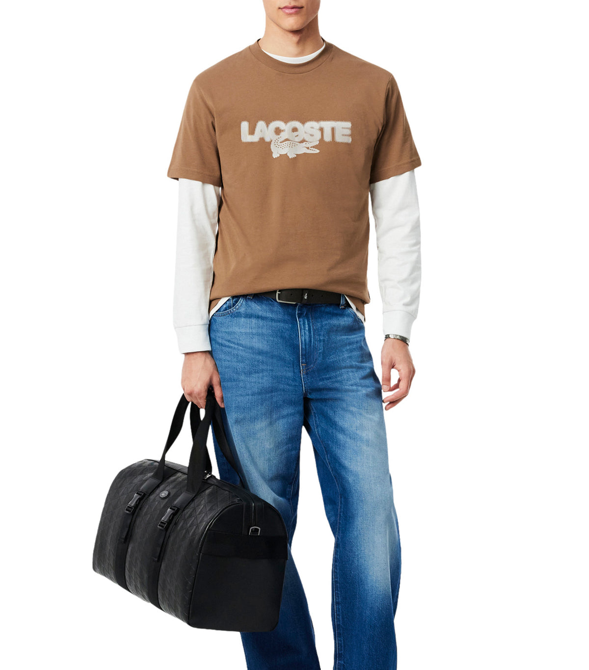 Printed Cotton Jersey T-Shirt Cookie