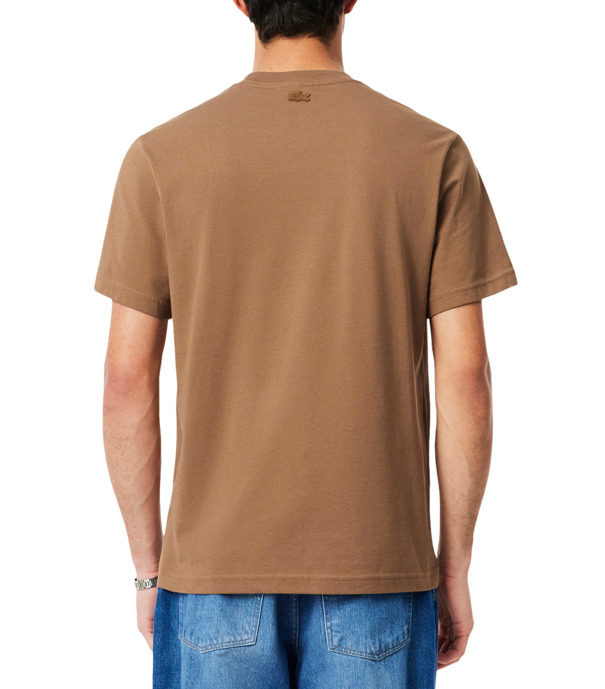Printed Cotton Jersey T-Shirt Cookie