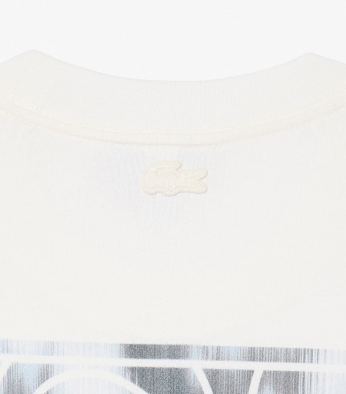 Tennis Print Jersey T-Shirt Flour