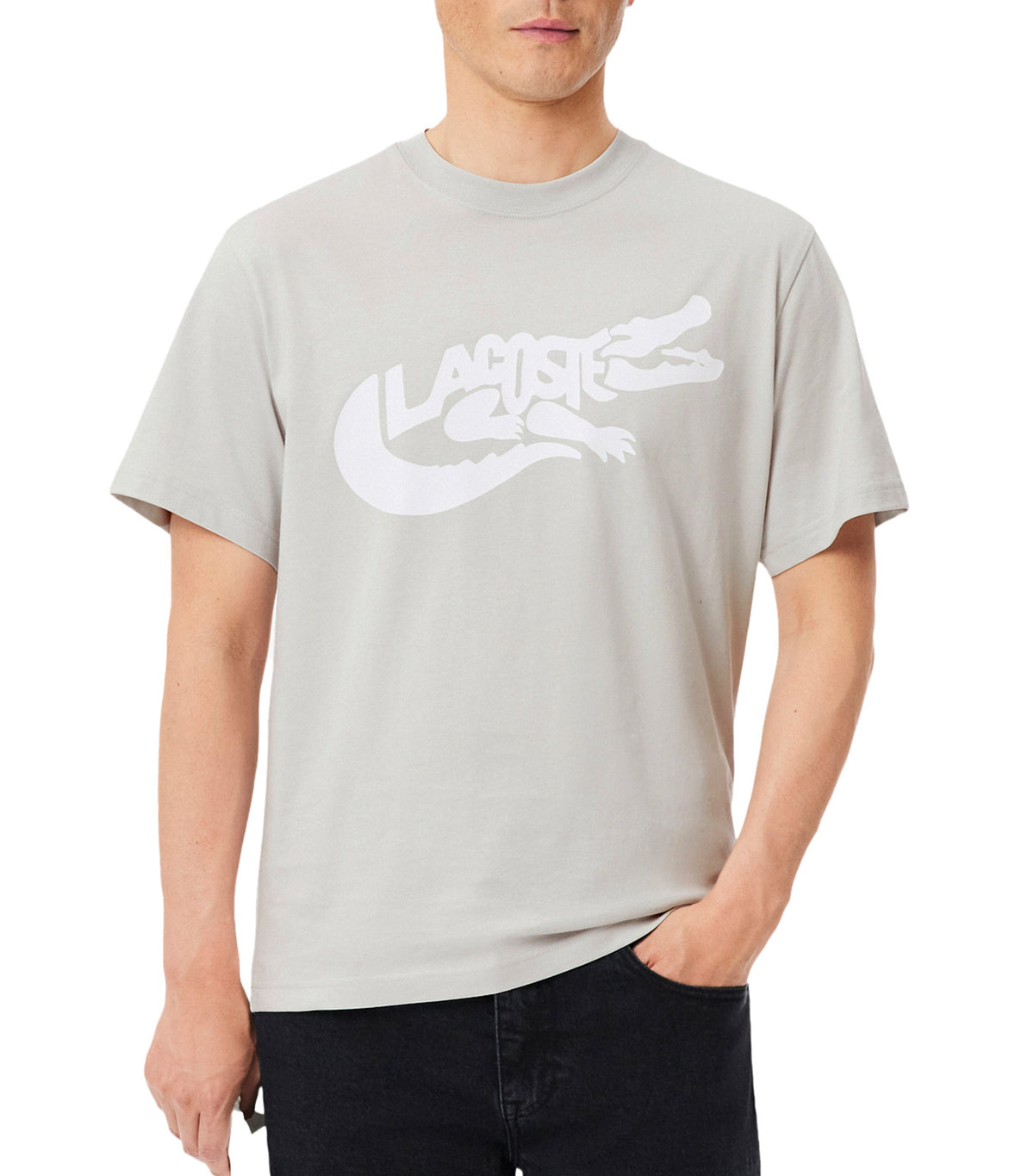 Classic Fit Printed Cotton T-Shirt Patisson