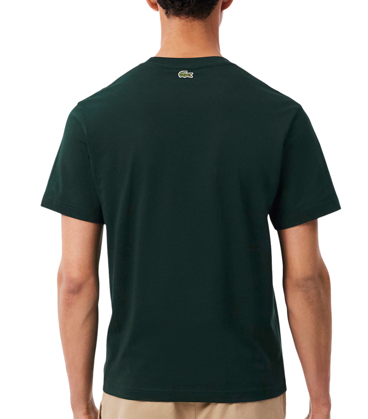 Classic Fit Printed Cotton T-Shirt Sinople