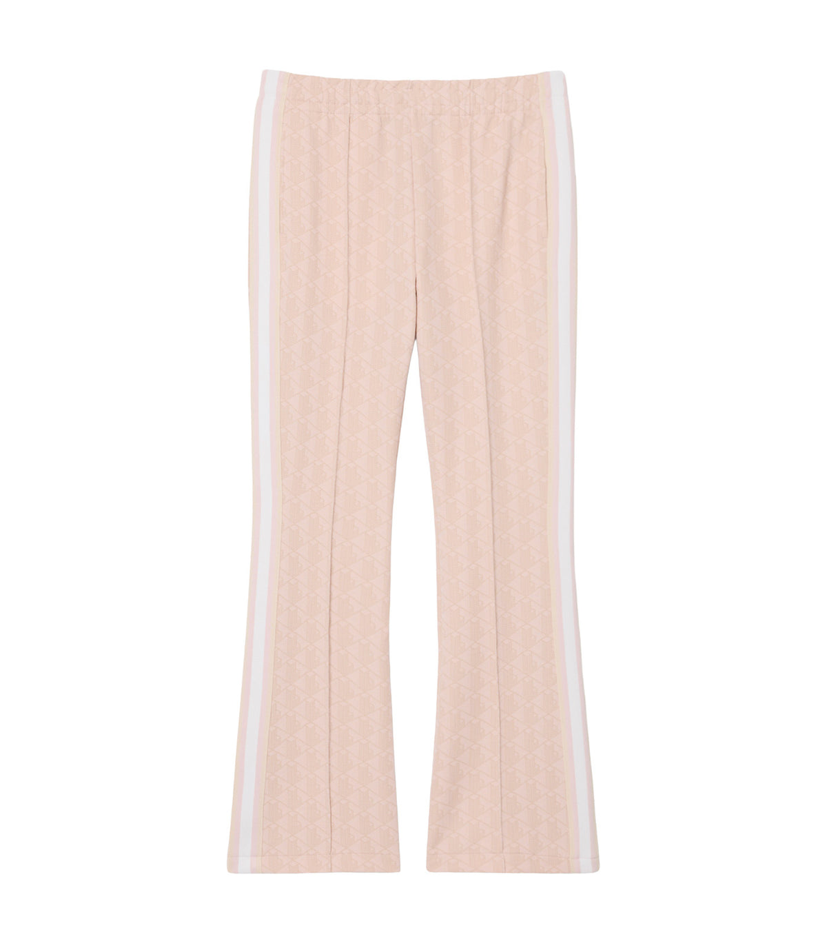 Monogram Print Trackpants Mansia/Sisal