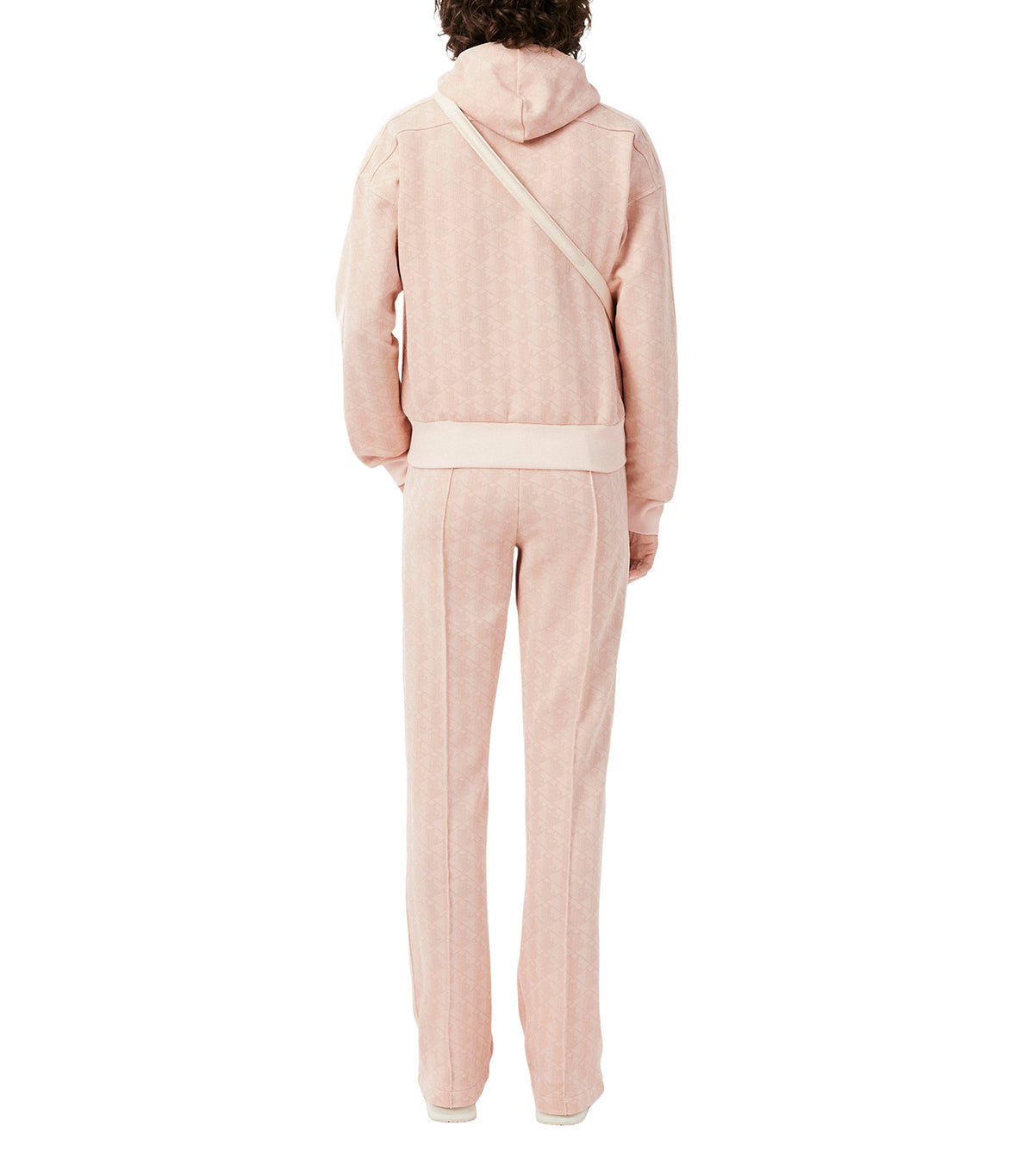 Monogram Print Trackpants Mansia/Sisal