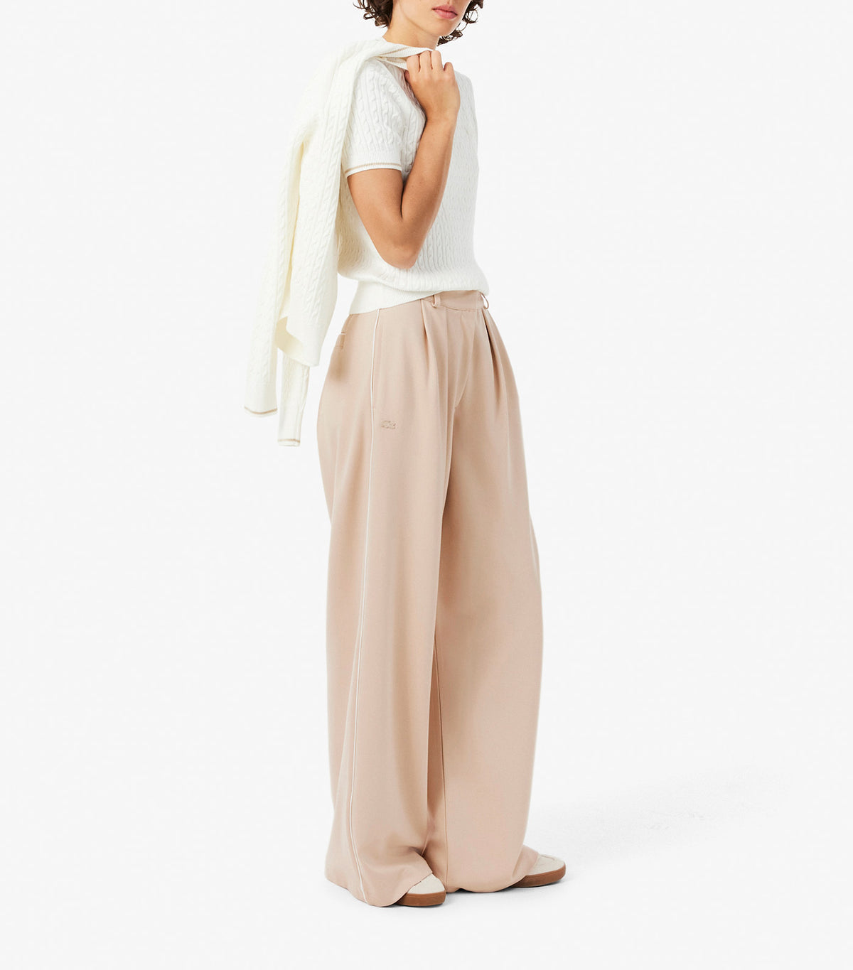 Straight Fit Interlock Sweatpants Sisal
