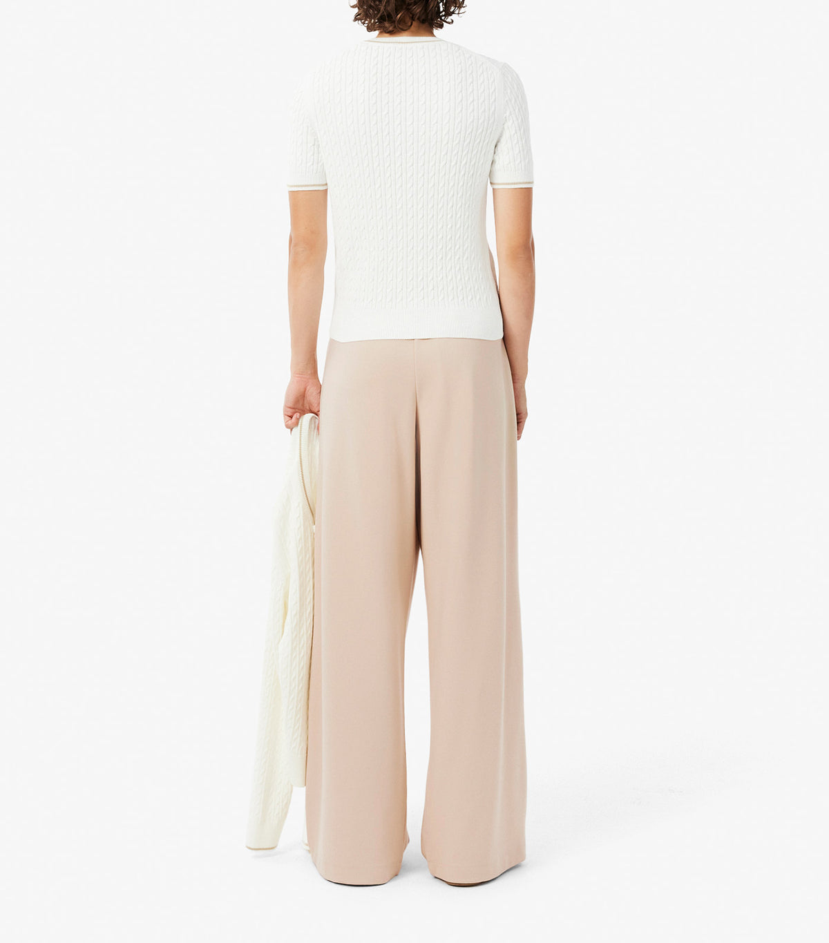 Straight Fit Interlock Sweatpants Sisal