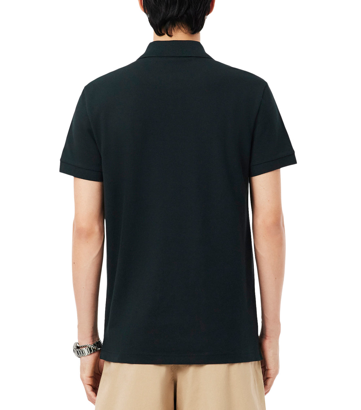 Slim Fit Stretch Piqué Polo Shirt Dark Varech
