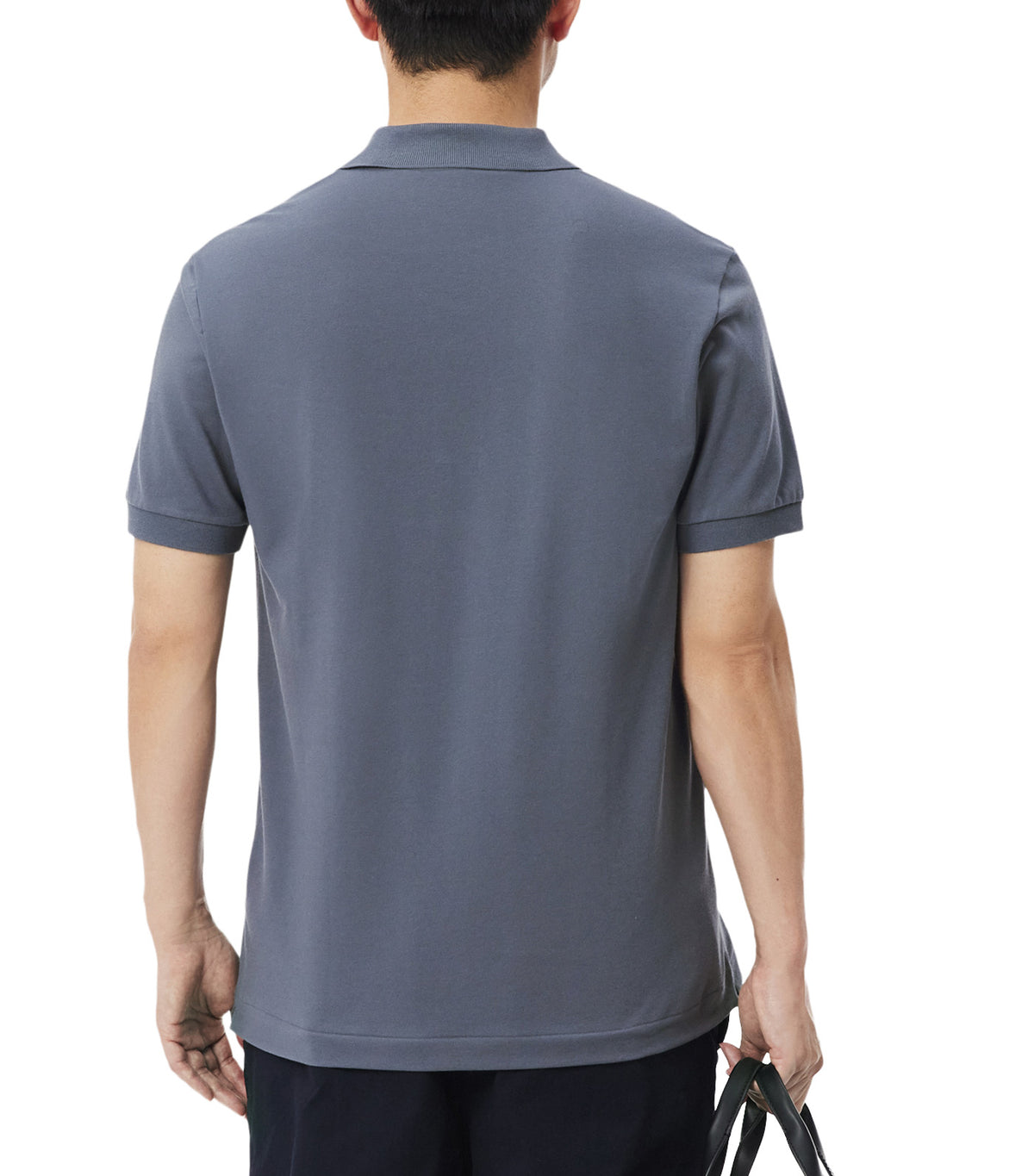 Classic Fit L.12.12 LIGHT Piqué Polo Shirt Grey
