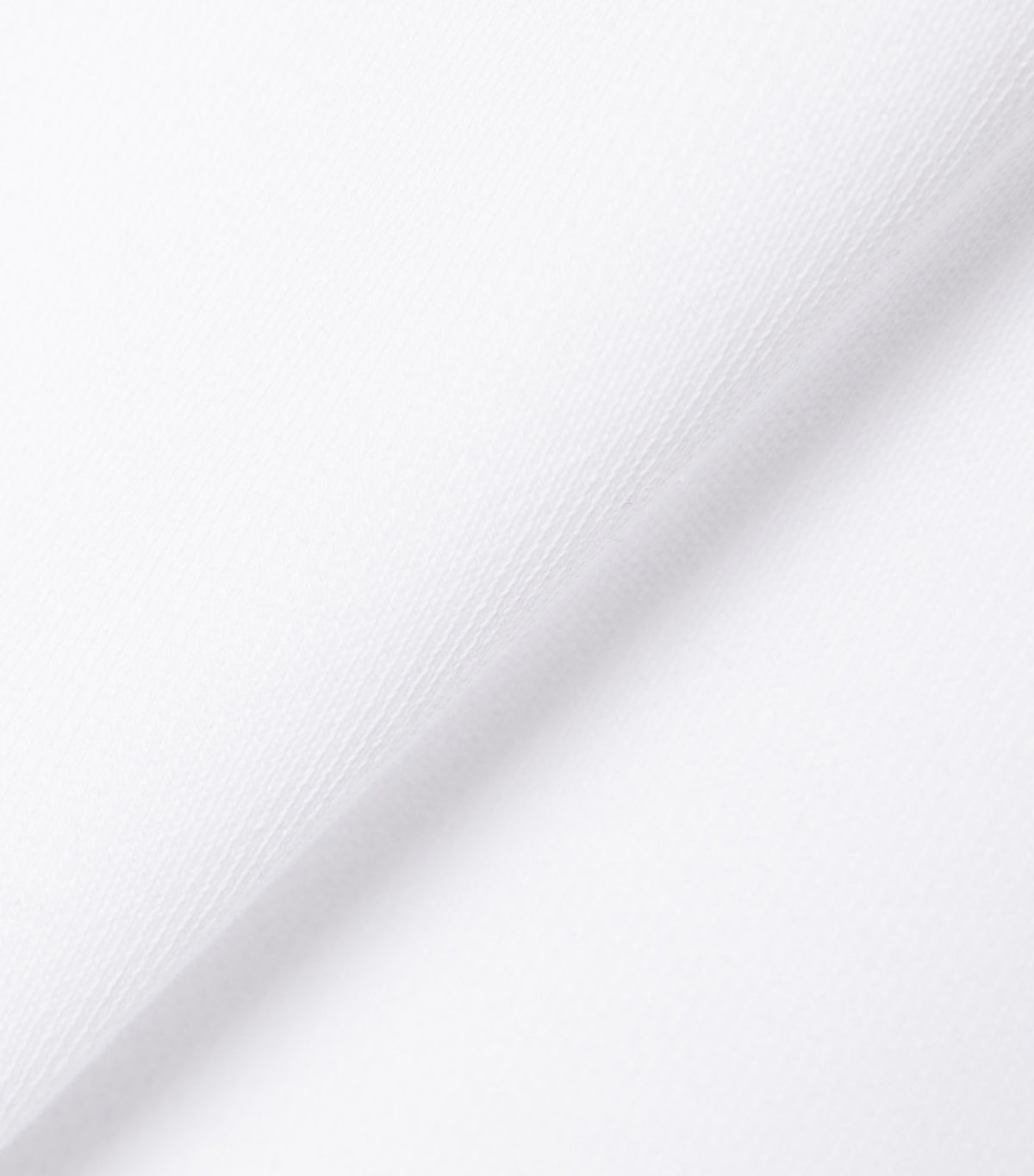 French Made Cotton Sweatshirt White
