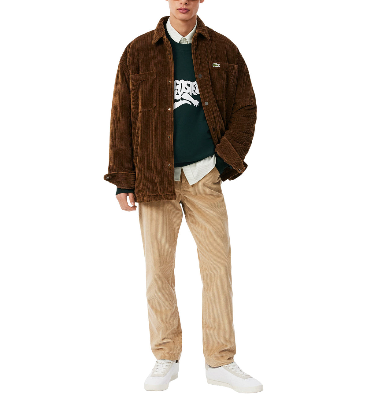French Made Cotton Sweatshirt Forest Green