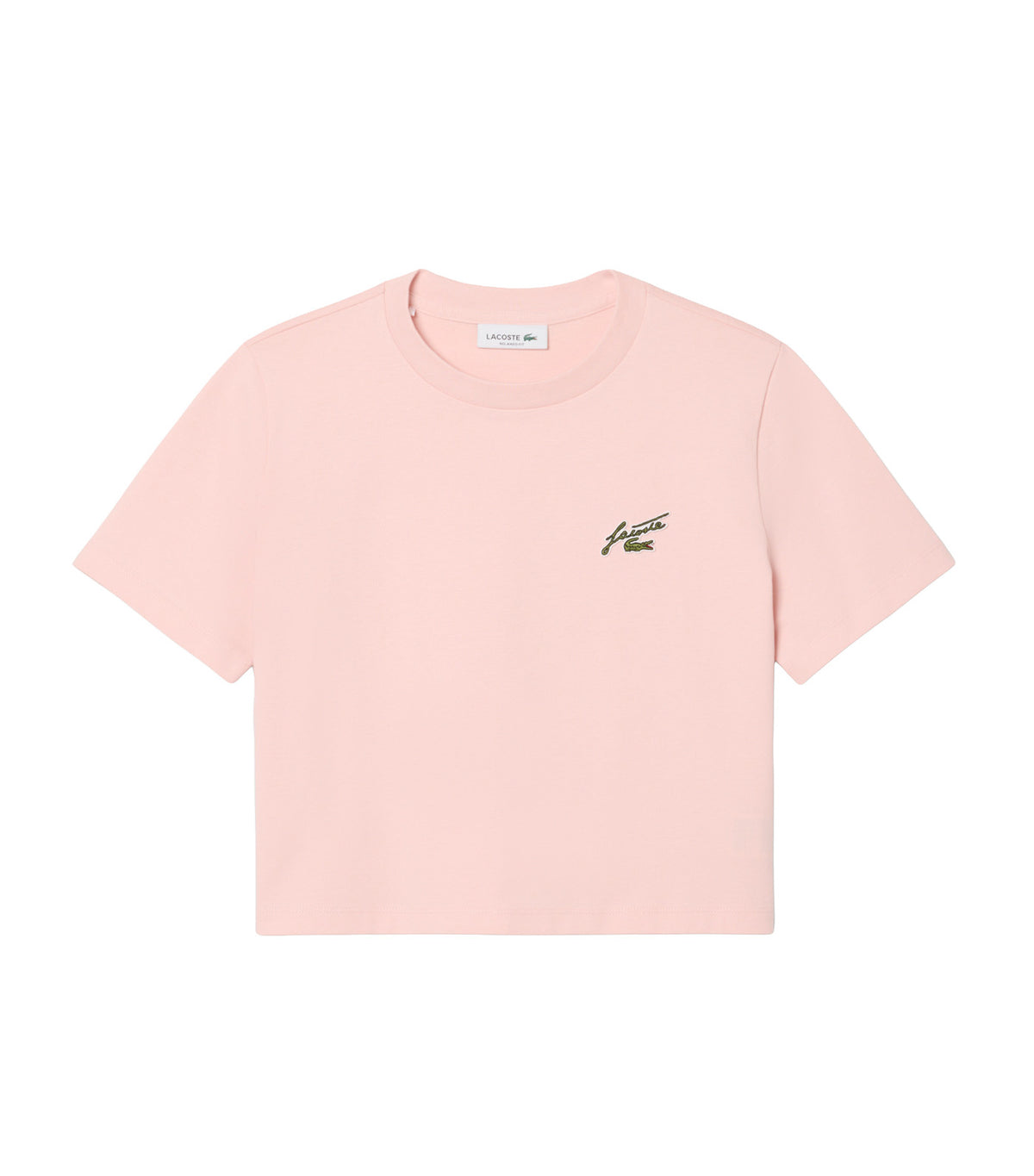 Relaxed Fit Badge Accent Cotton T-Shirt Nidus