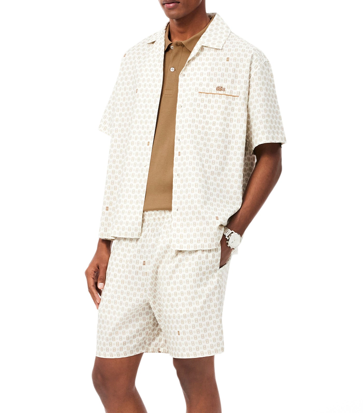 Regular Fit Cotton Pima Polo Shirt Cookie