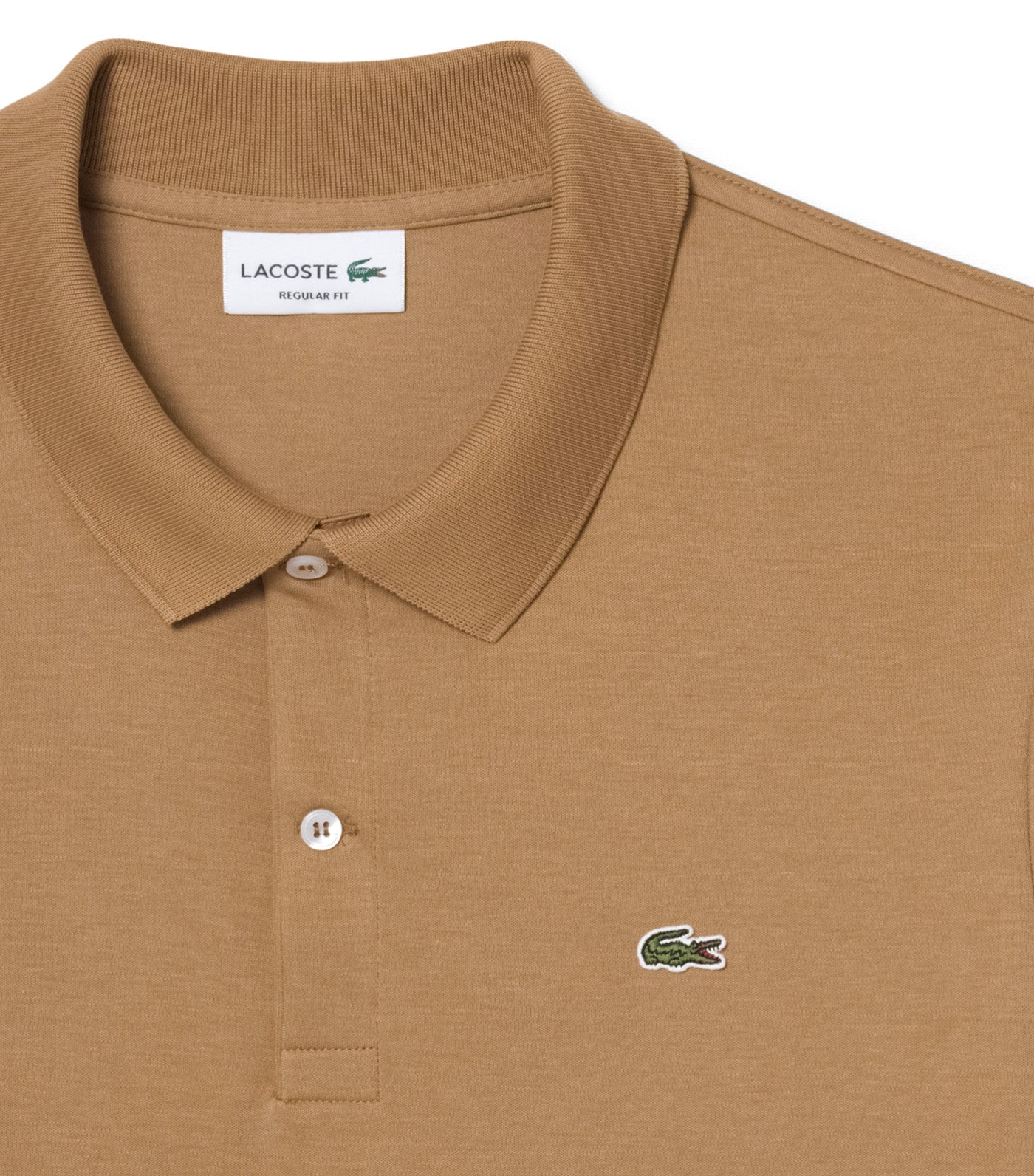 Regular Fit Cotton Pima Polo Shirt Cookie