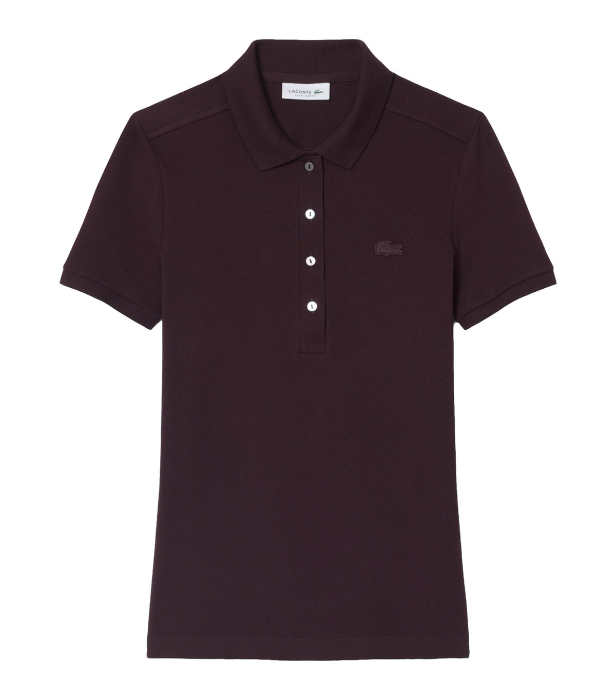 L.12.D Slim Fit Stretch Mini Pique Polo Shirt Oxalis