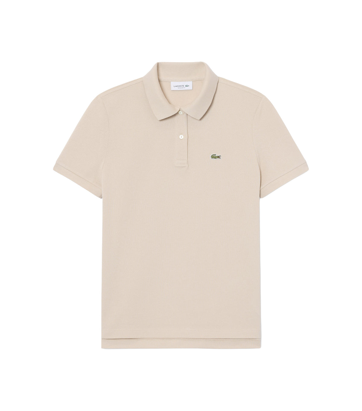 Women's Lacoste Regular Fit Soft Cotton Petit Pique Polo Shirt Sisal