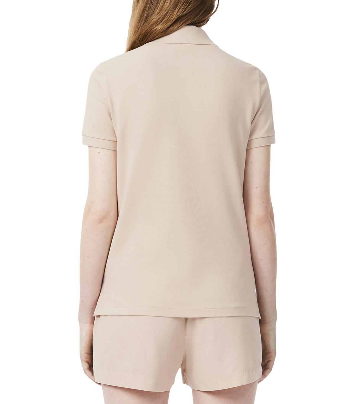 Women's Lacoste Regular Fit Soft Cotton Petit Pique Polo Shirt Sisal