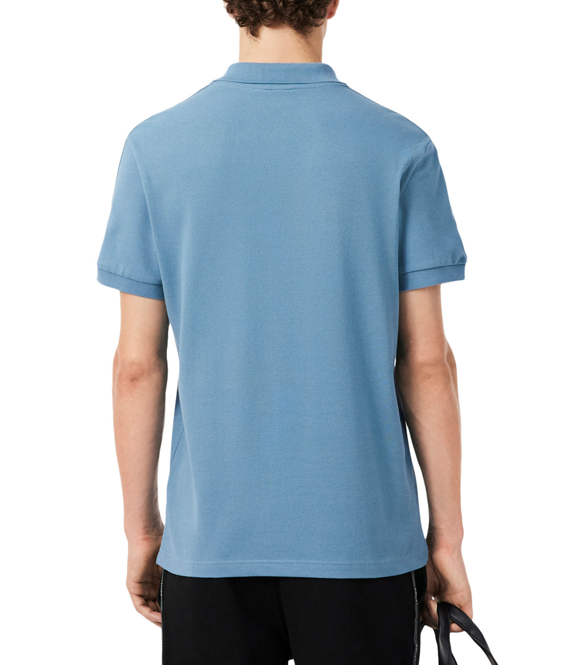 Regular Fit Logo Stripe Polo Shirt Blue