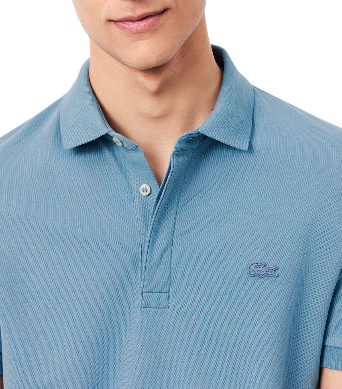 Smart Paris Stretch Cotton Pique Polo Shirt Aral