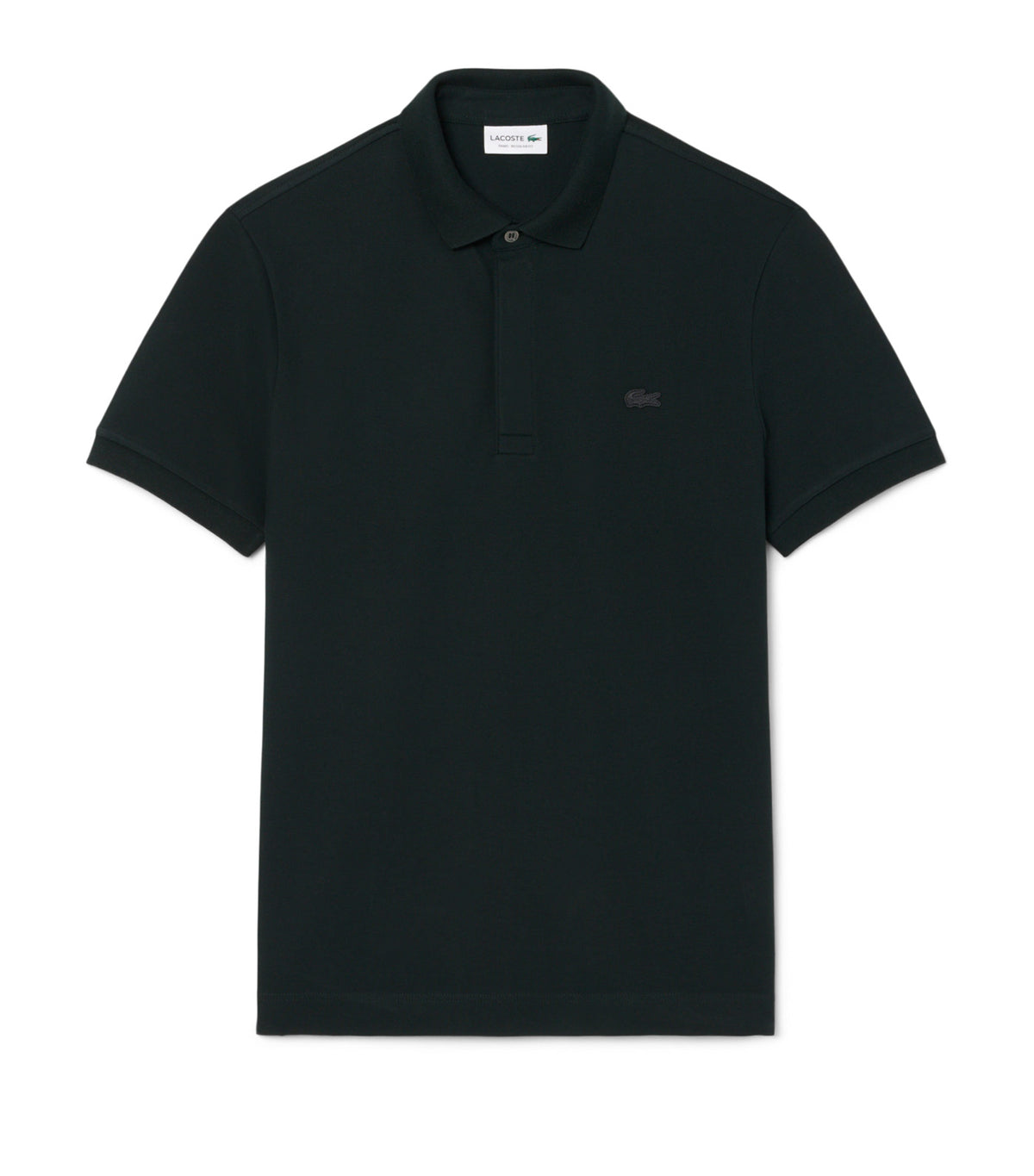 Smart Paris Stretch Cotton Piqué Polo Shirt Dark Varech