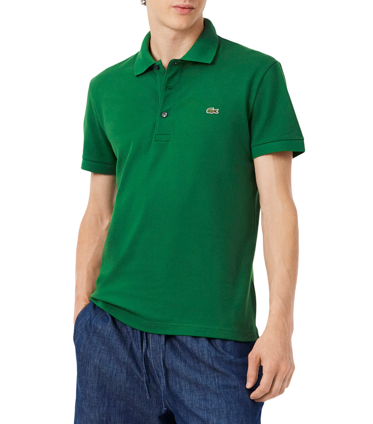 Slim Fit Stretch Piqué Polo Shirt Fairway
