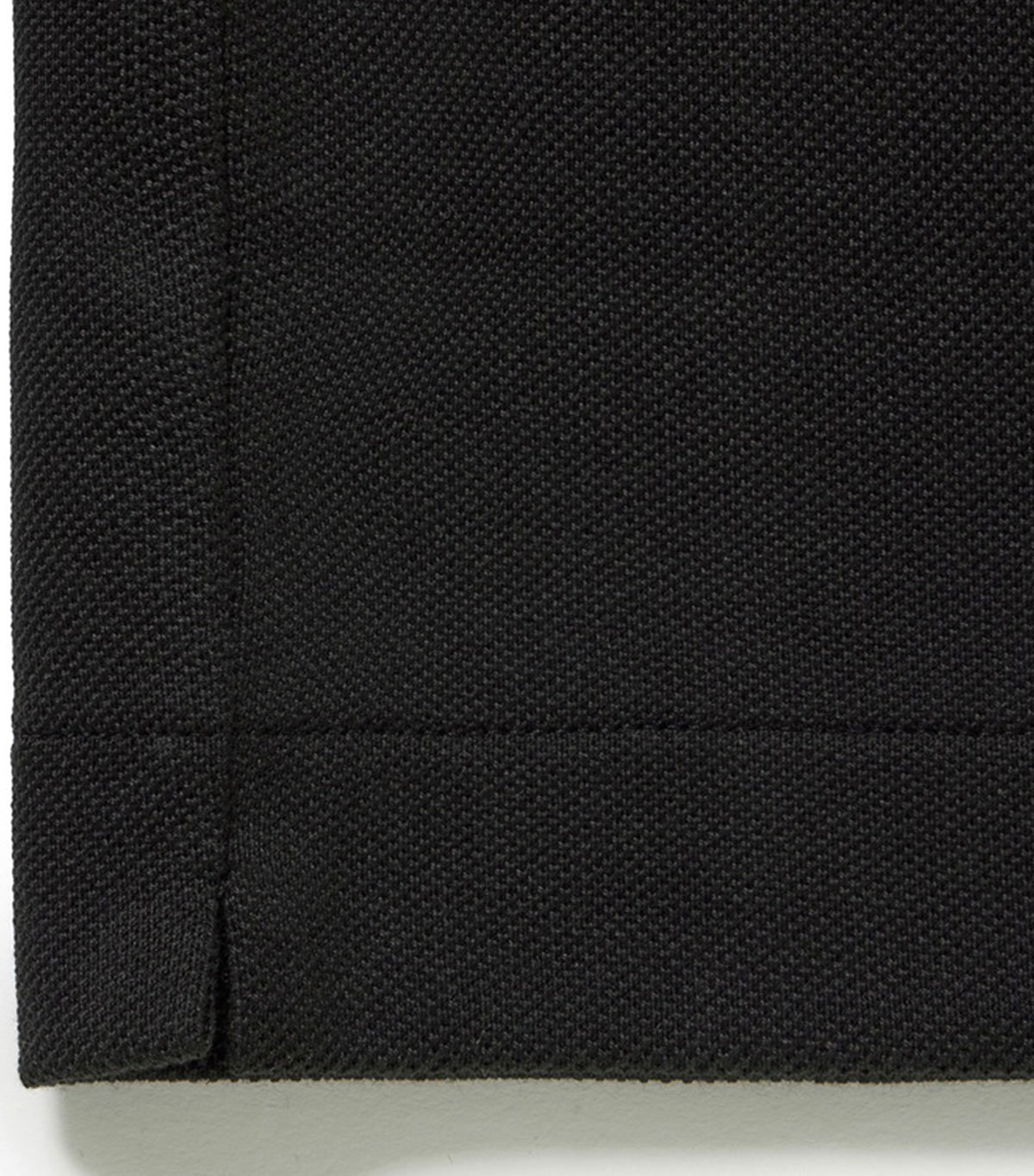 Mesh Pocket One-Tone Polo Shirt Black